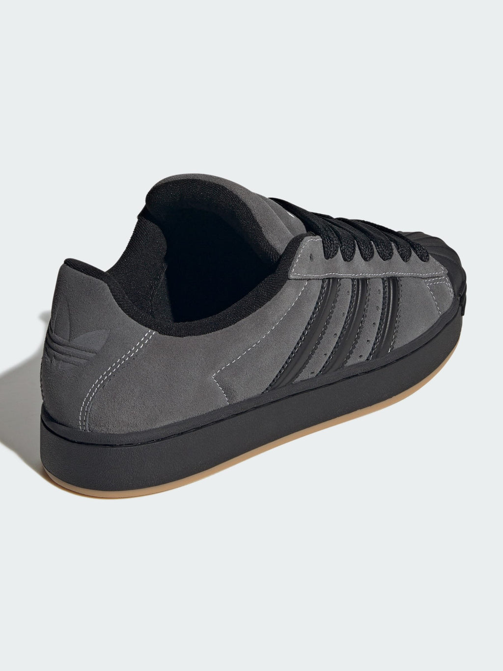 SUPERSTAR ST - Trainers - grey five/core black/gum4