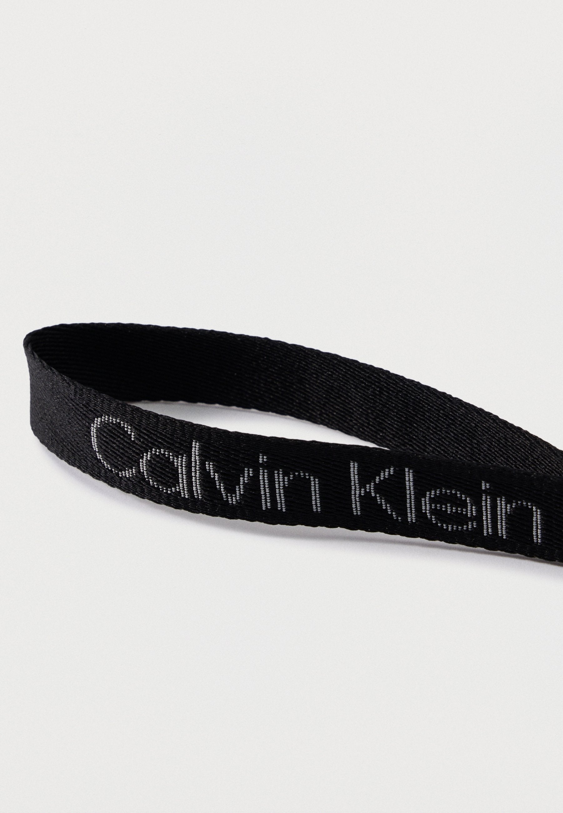 LOGO WEBBING KEY FOBB UNISEX - Keyring - black/white