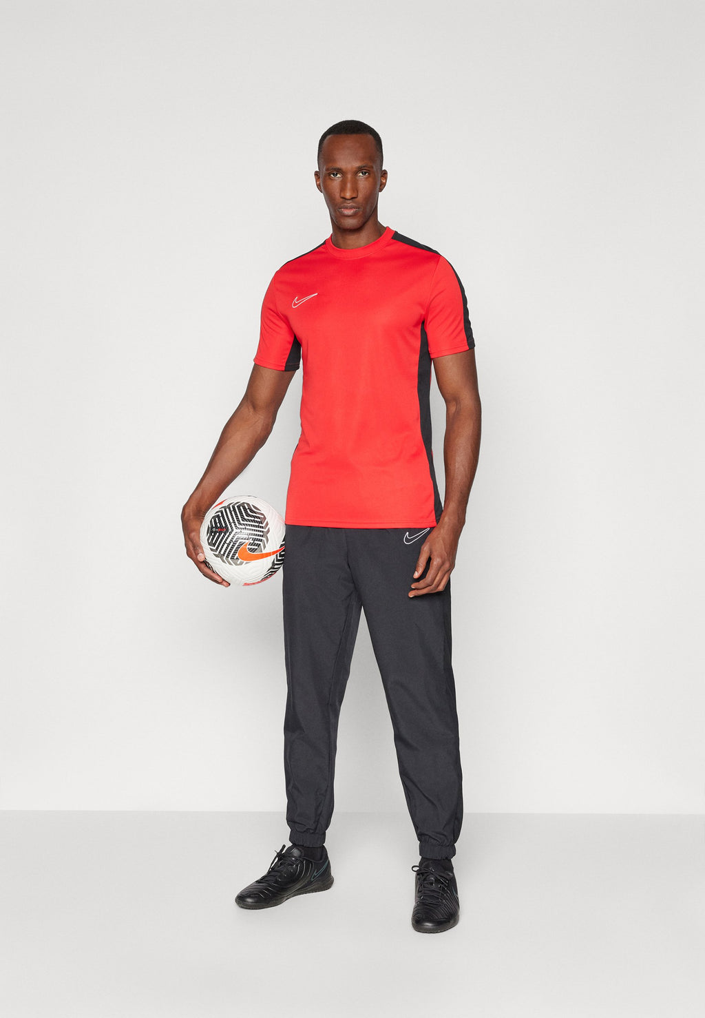 ACADEMY TRACK PANT - Tracksuit bottoms - black/white