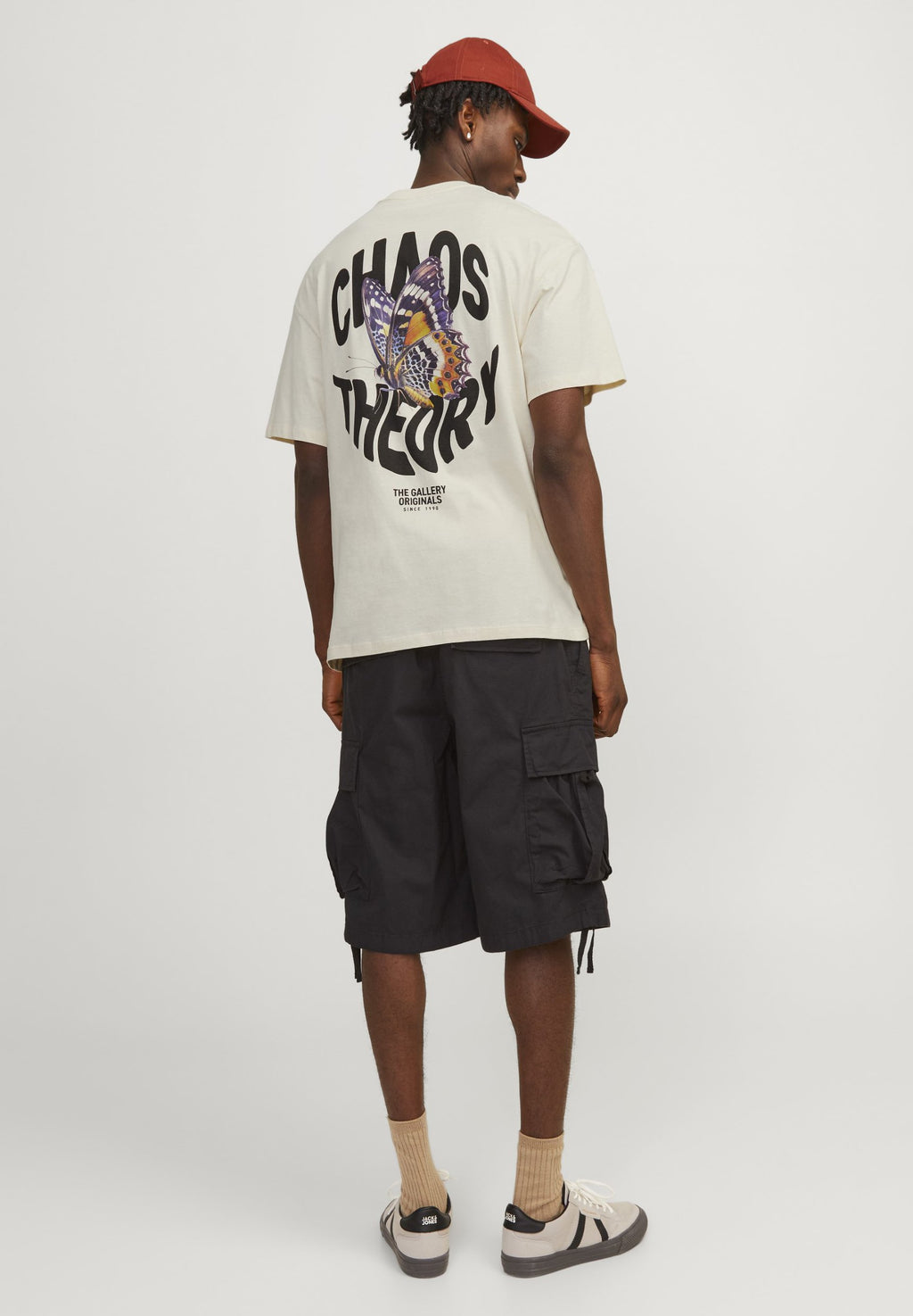 JORFRUTTI TEE - Print T-shirt - buttercream