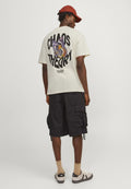 JORFRUTTI TEE - Print T-shirt - buttercream