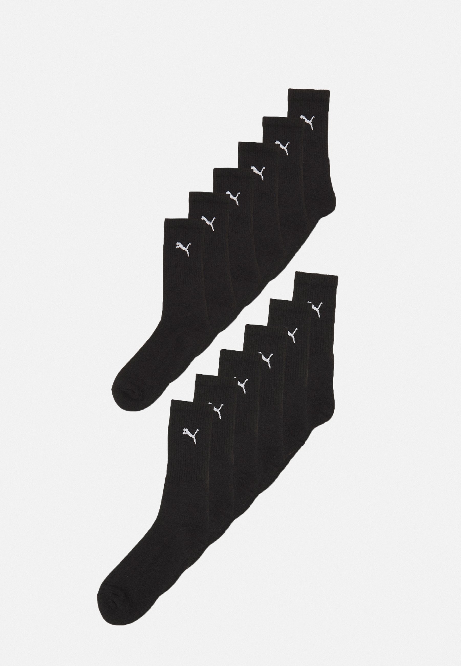 CREW UNISEX 12 PACK - Sports socks - black