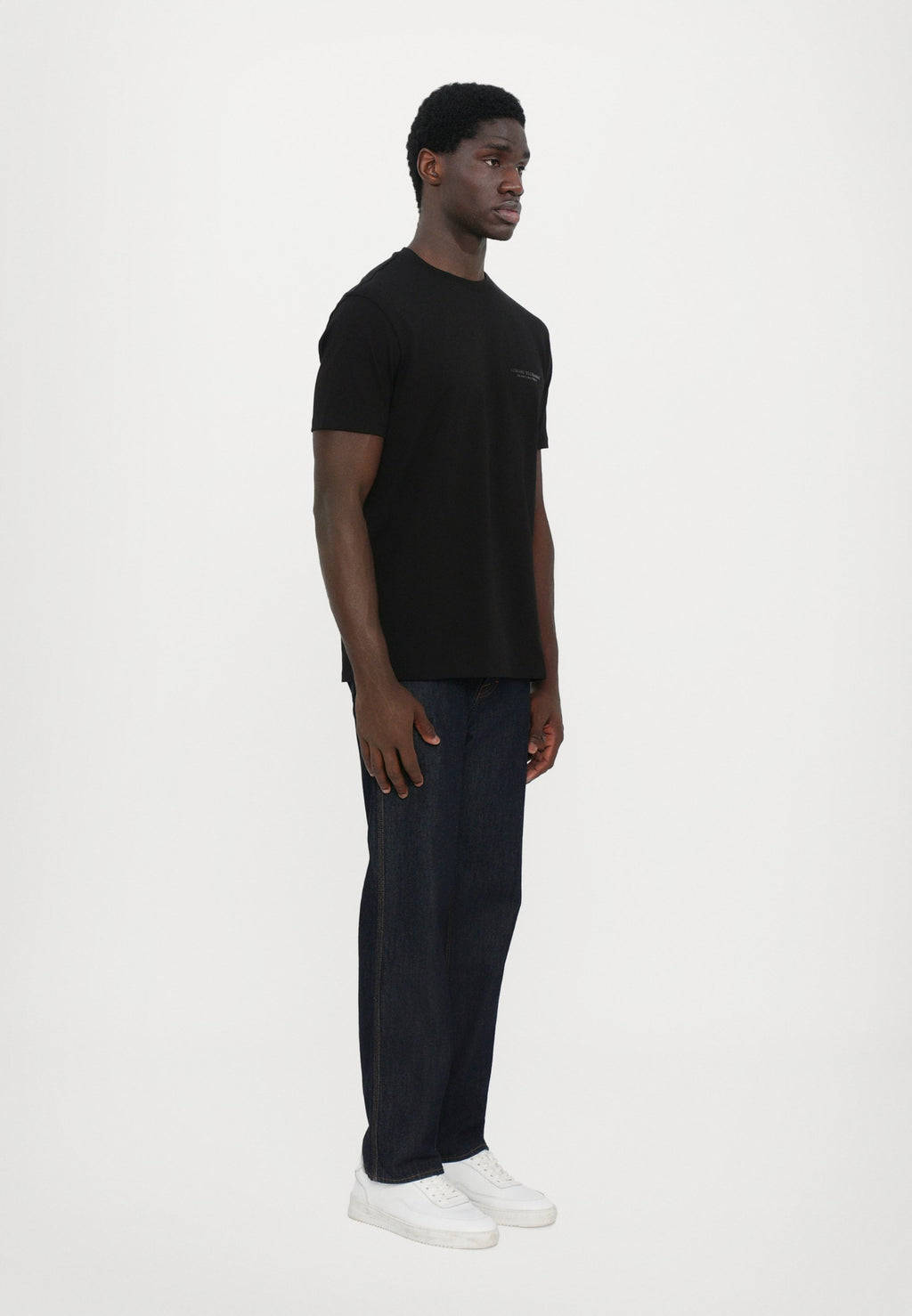 REGULAR - Basic T-shirt - black