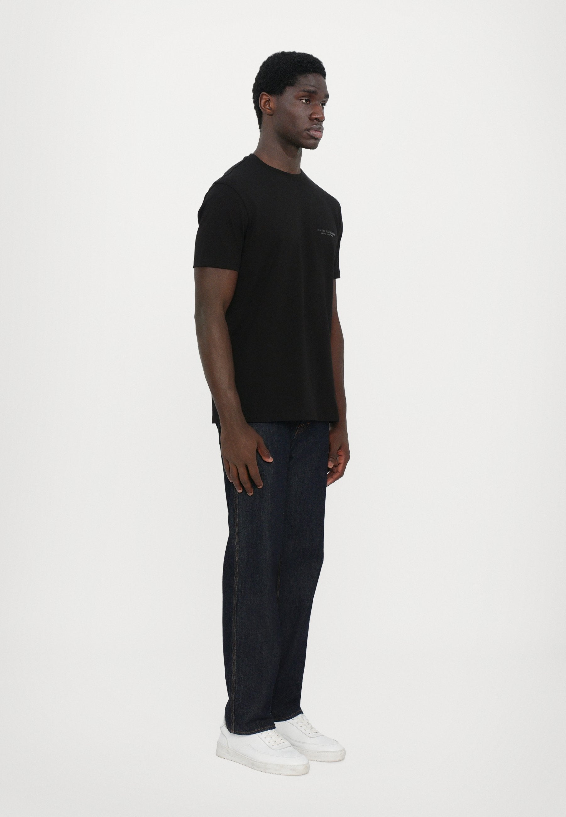 REGULAR - Basic T-shirt - black