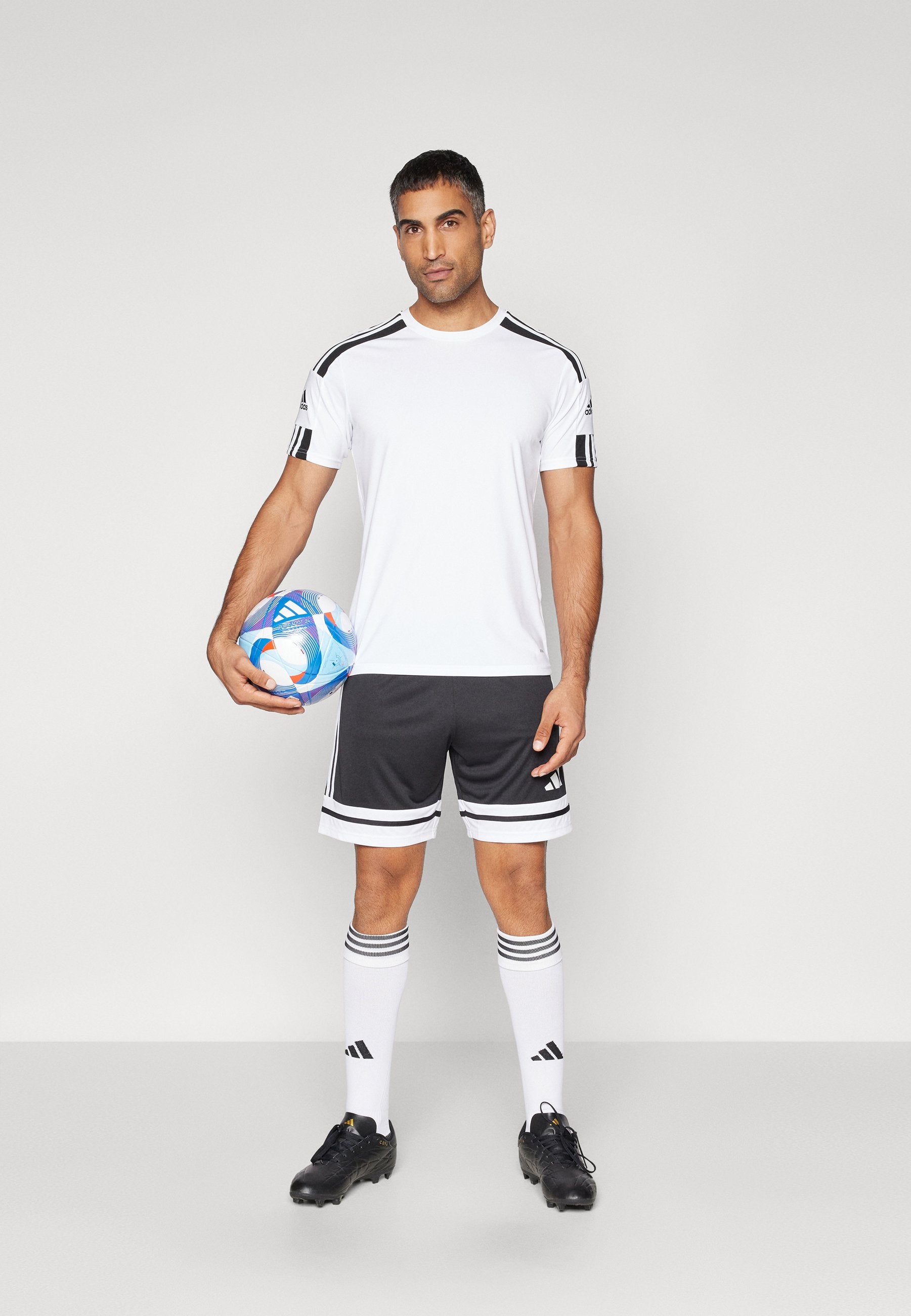 SQUADRA25 SHORTS - Sports shorts - black/white