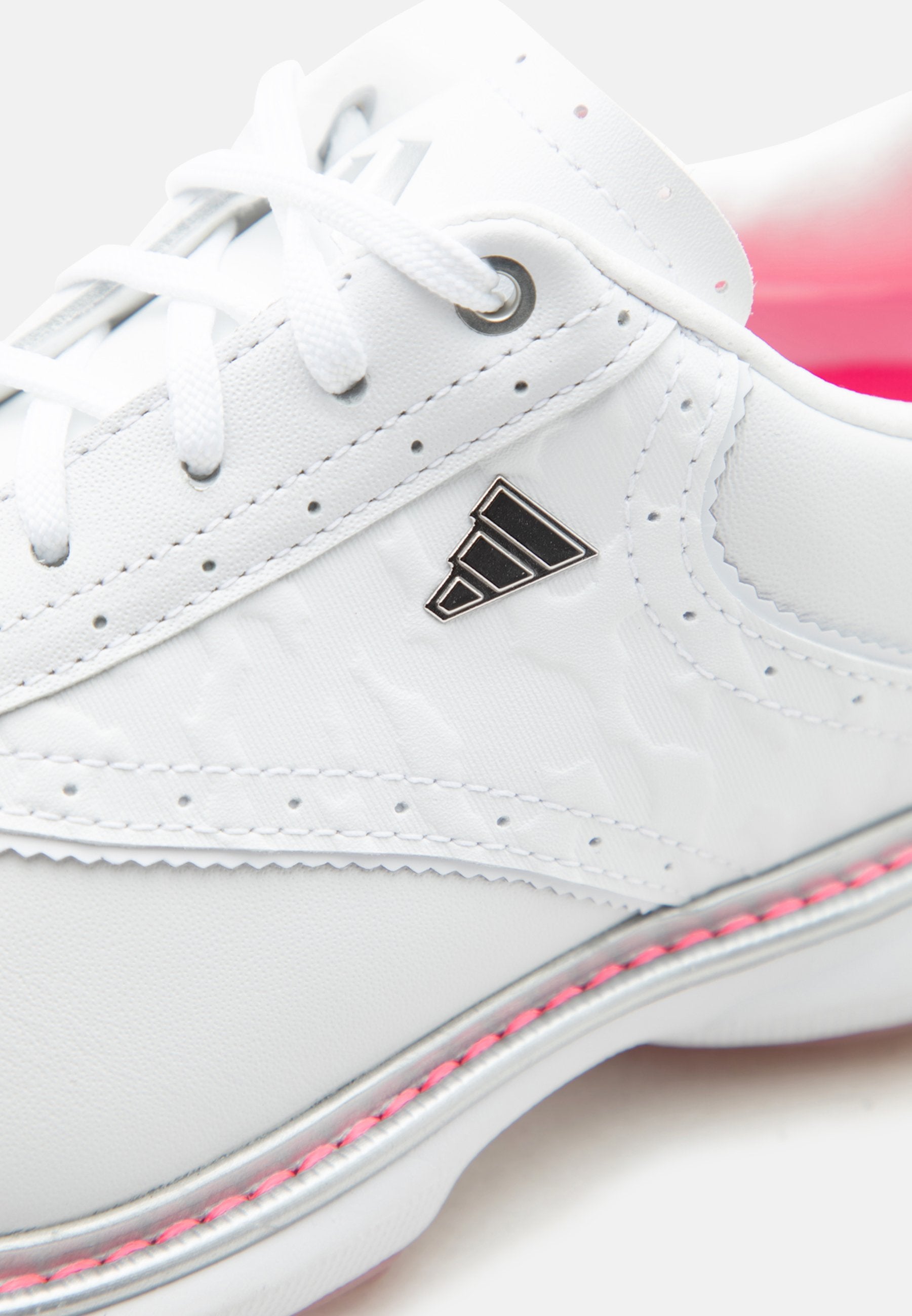 MC70 SL - Chaussures de golf (sans crampons) - footwear blanc/argenté métallisé/rose vif