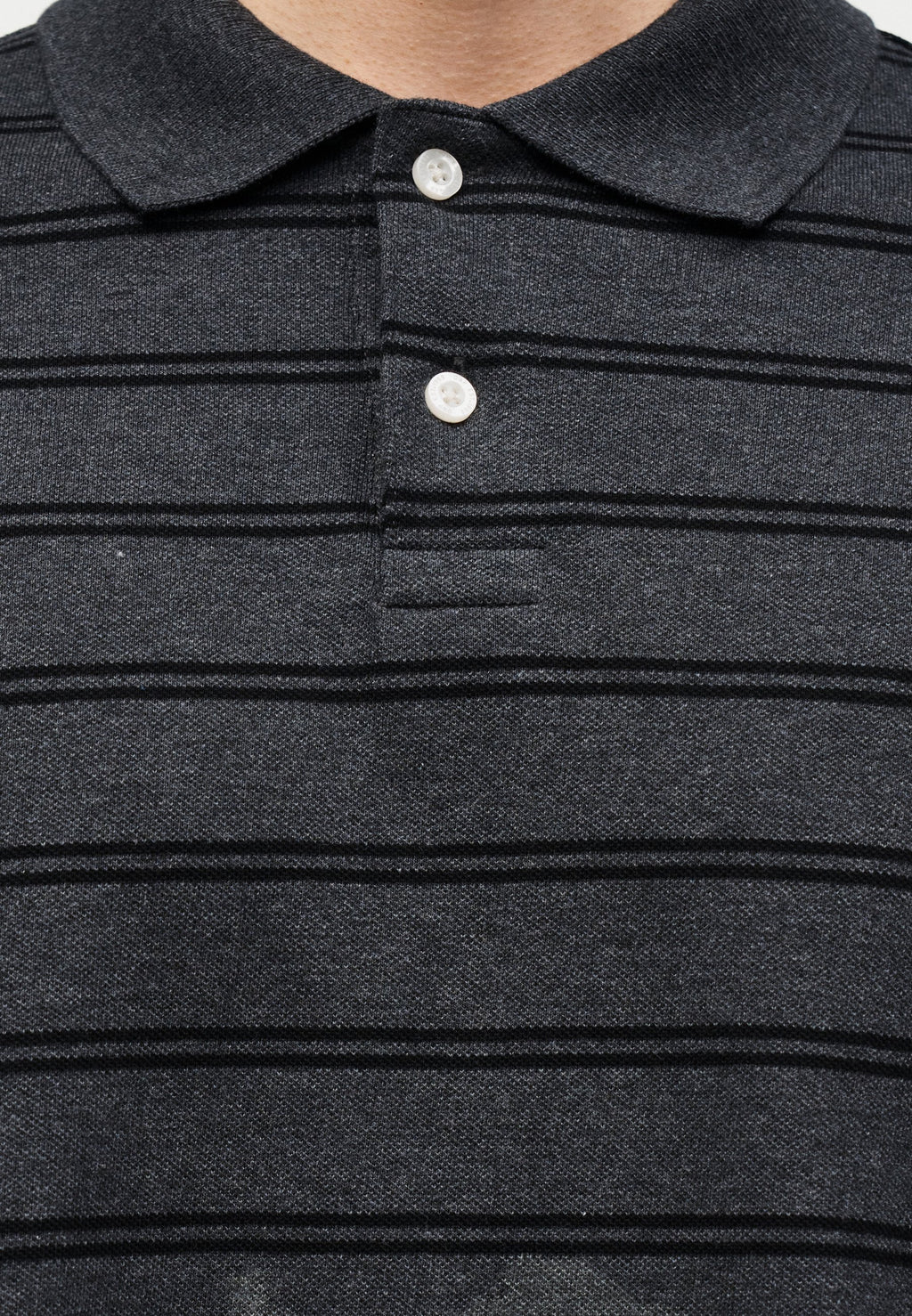 RELAXED  - Polo shirt - grey/black