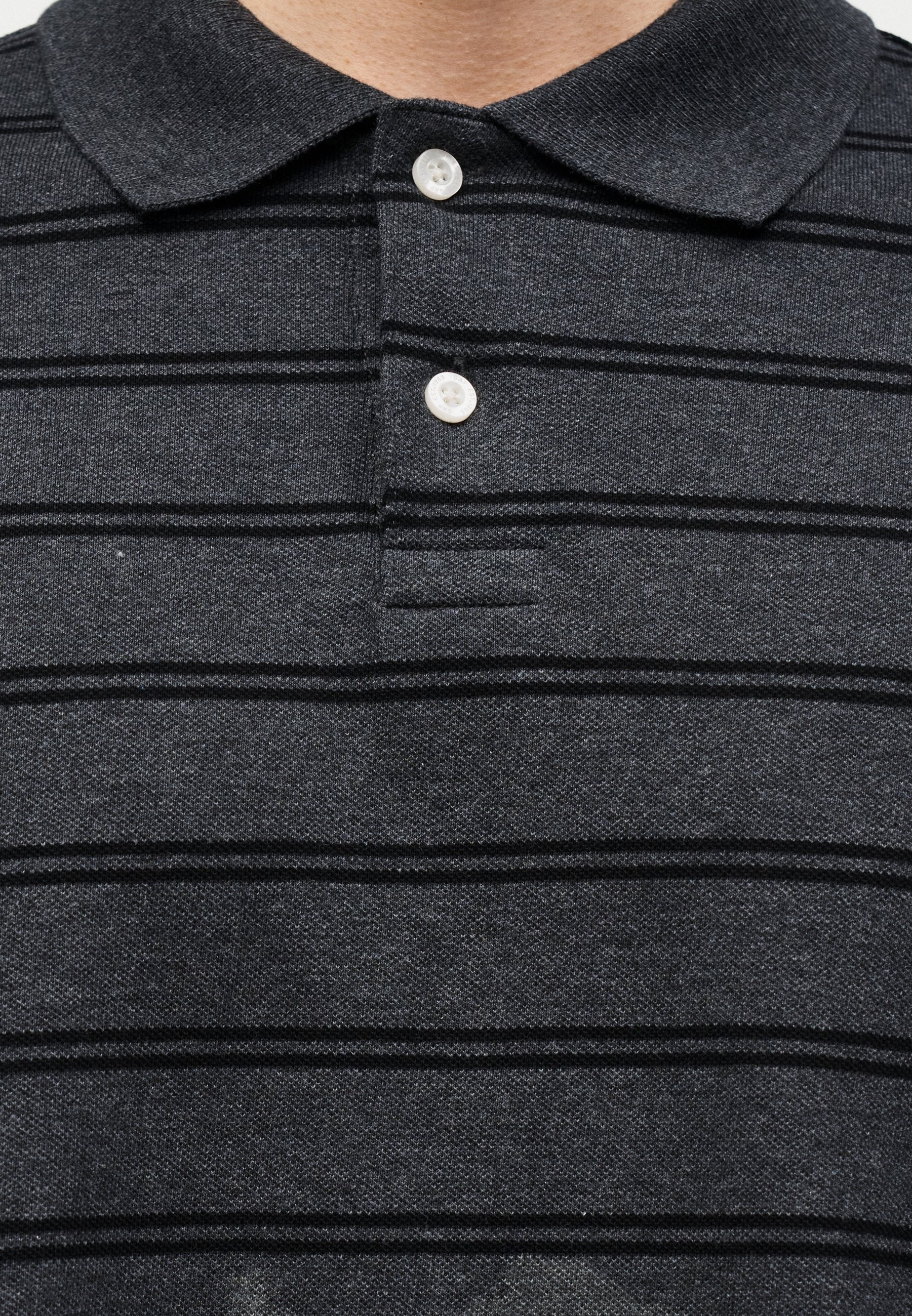 RELAXED  - Polo shirt - grey/black