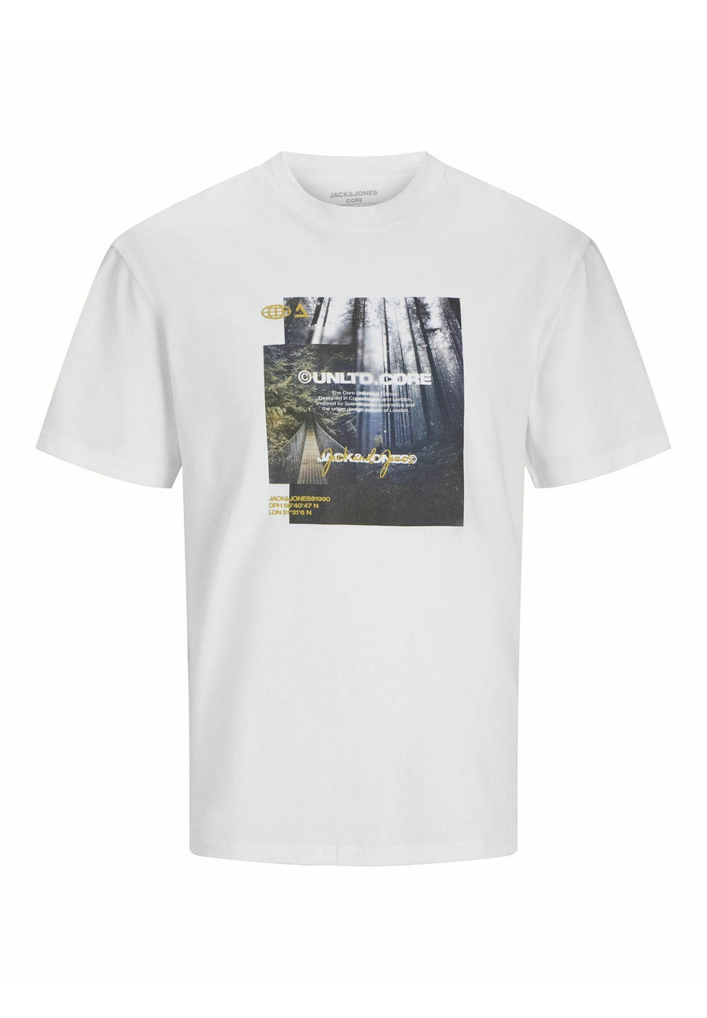Printed - Print T-shirt - white