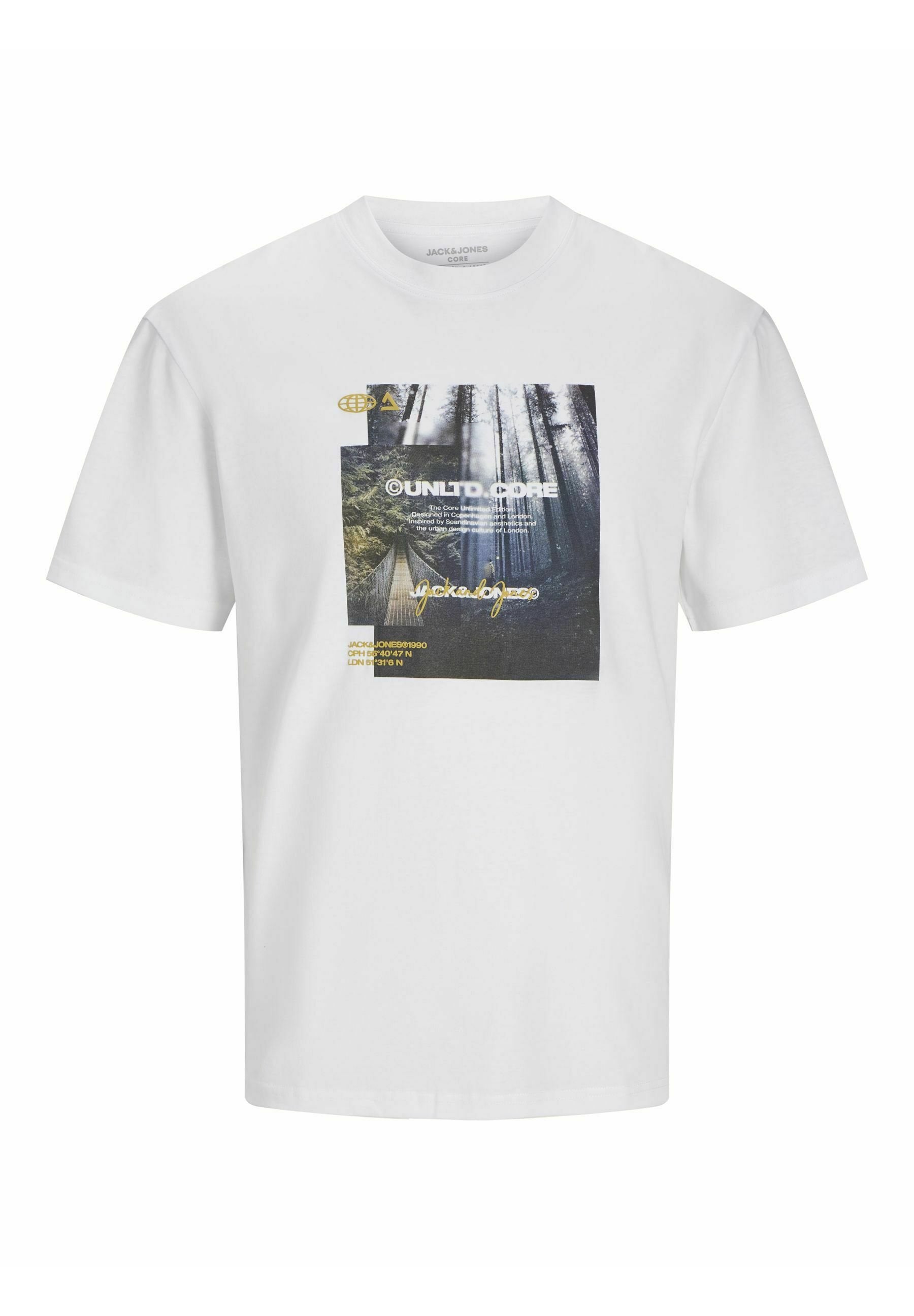 Printed - Print T-shirt - white