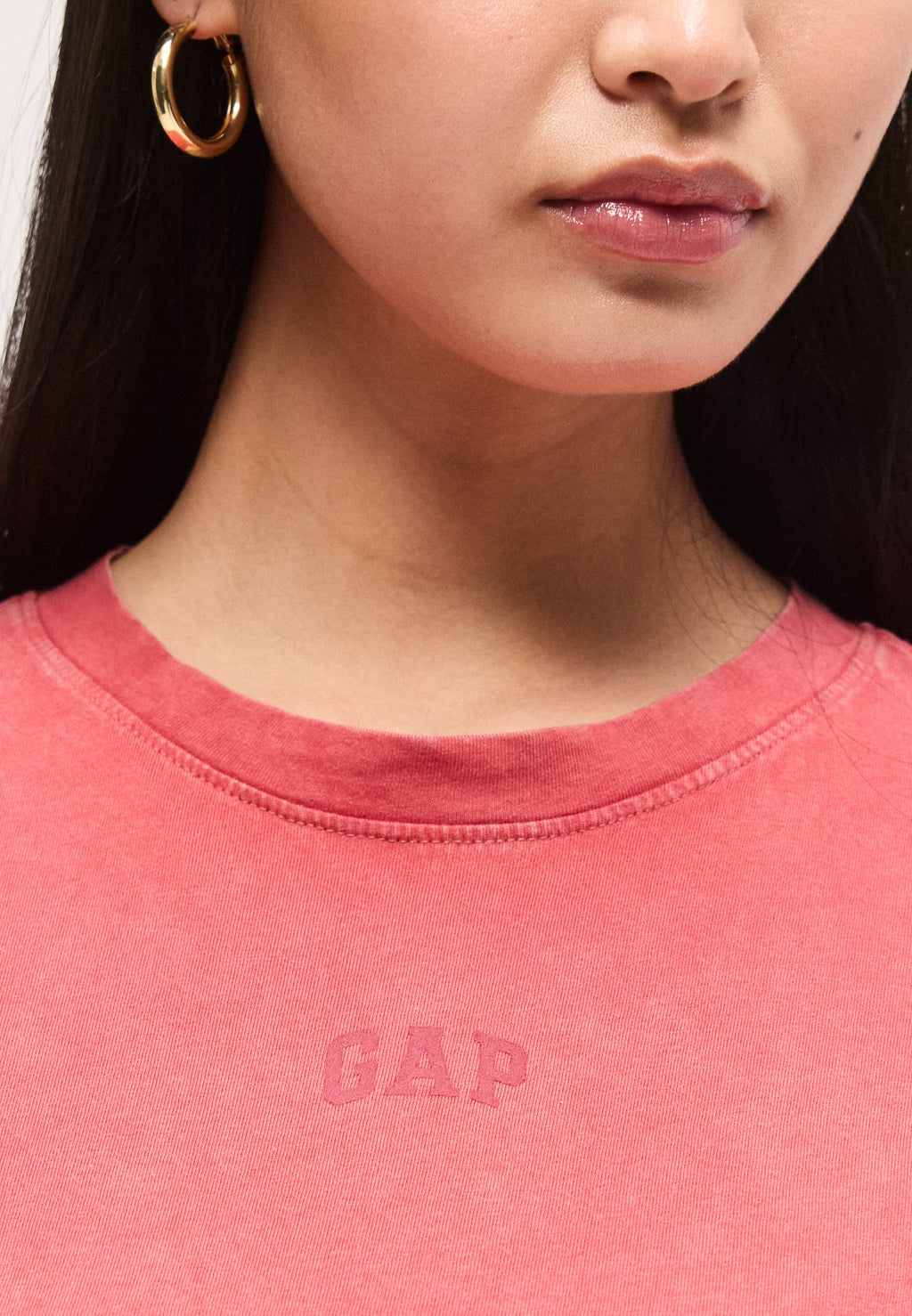 VINTAGE OVERSIZED TEE - Print T-shirt - chakra red