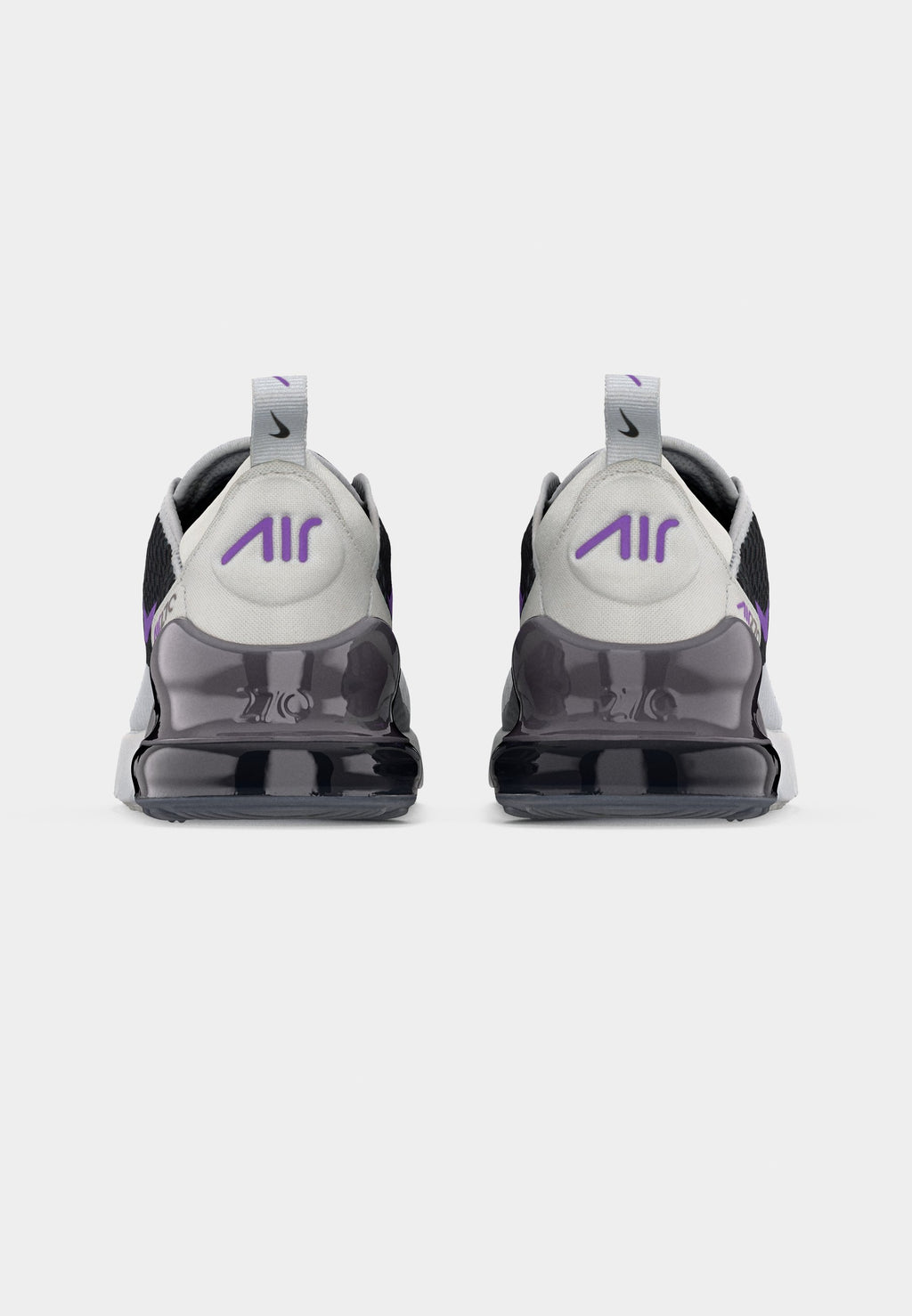 AIR MAX 270 UNISEX - Trainers - photon dust/bright violet/black/pencil point