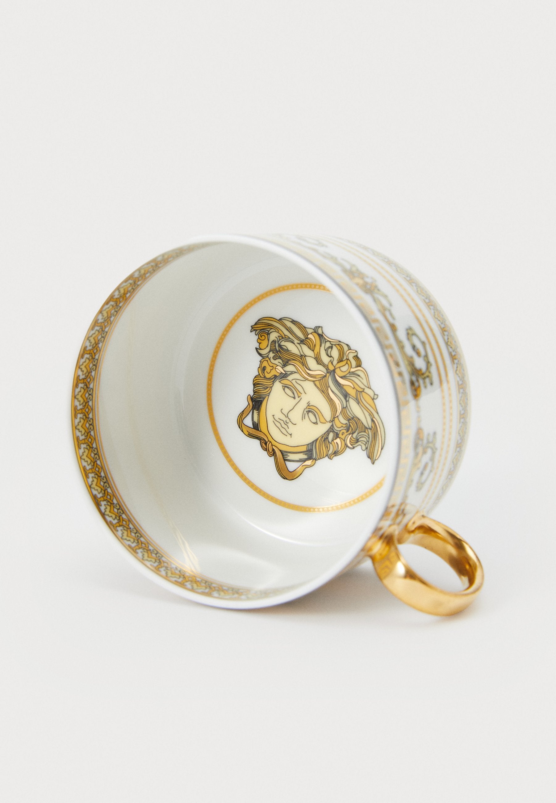 CUP SAUCER 4 LOW SET - Saucer - virtus gala white