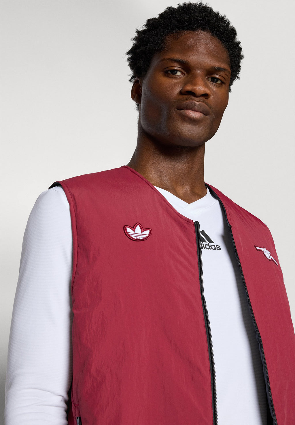 GILET ARSENAL FC ICON - Gilet - team coll bordeaux/noir