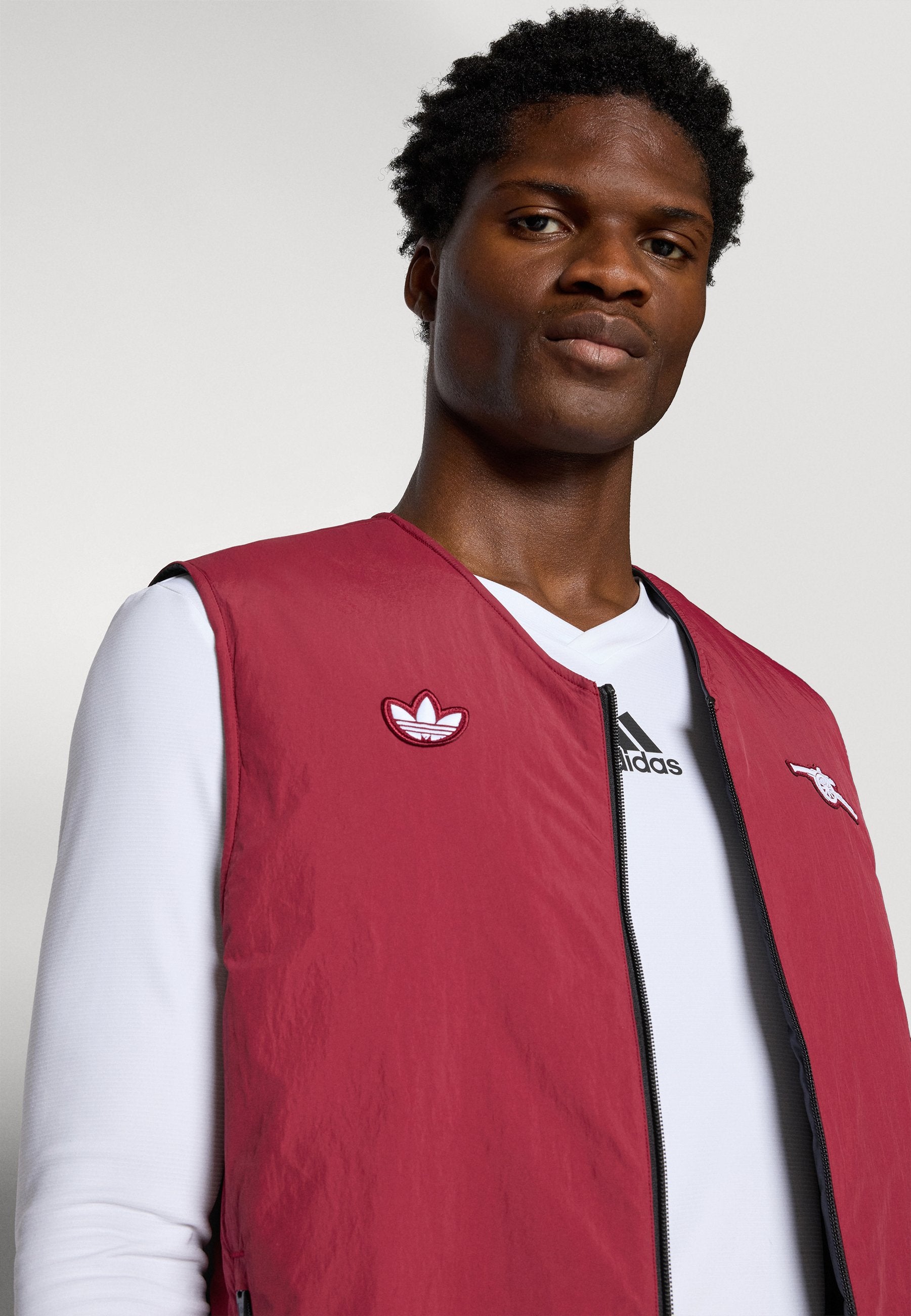 GILET ARSENAL FC ICON - Gilet - team coll bordeaux/noir