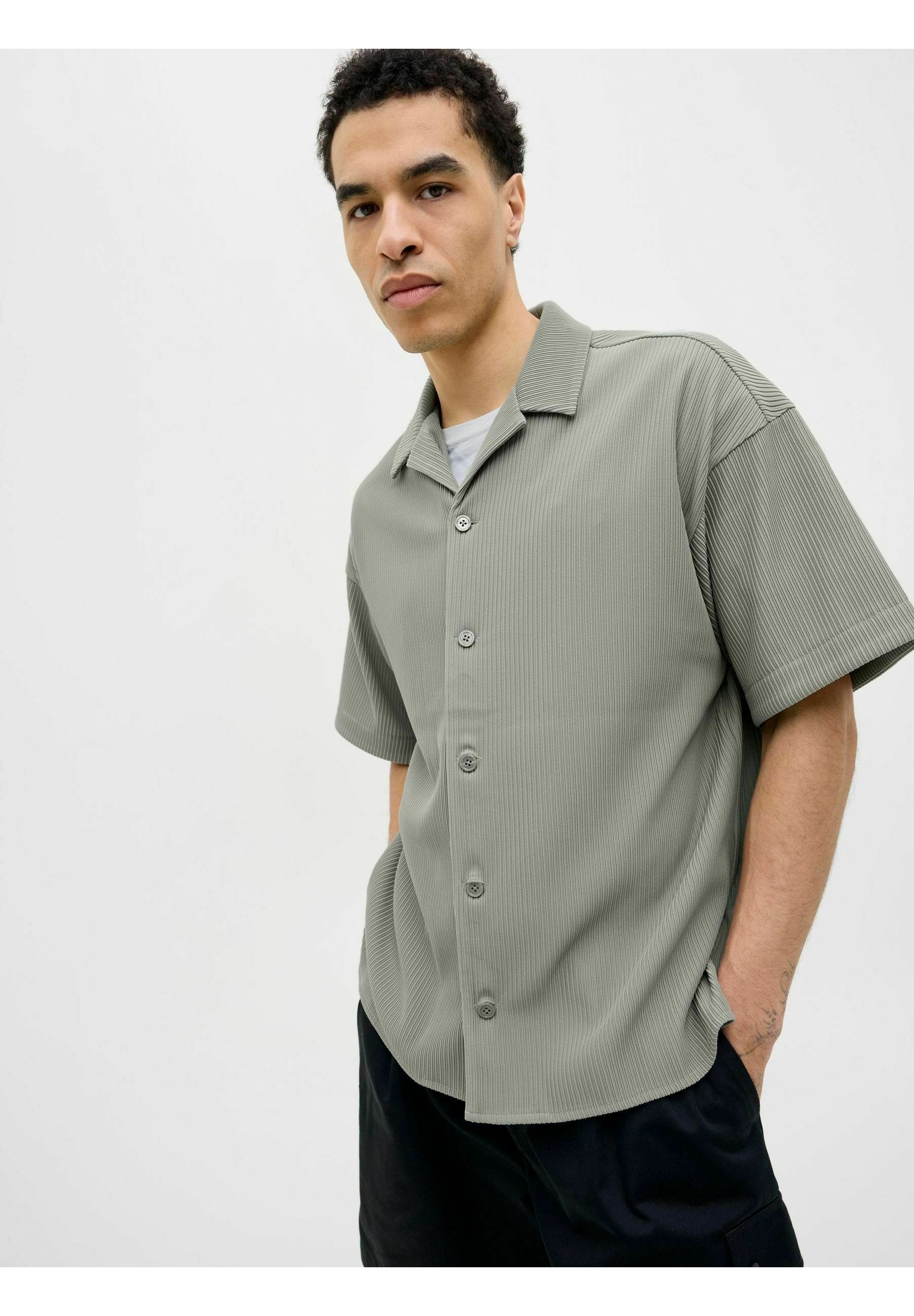 Wide Fit - Shirt - shadow