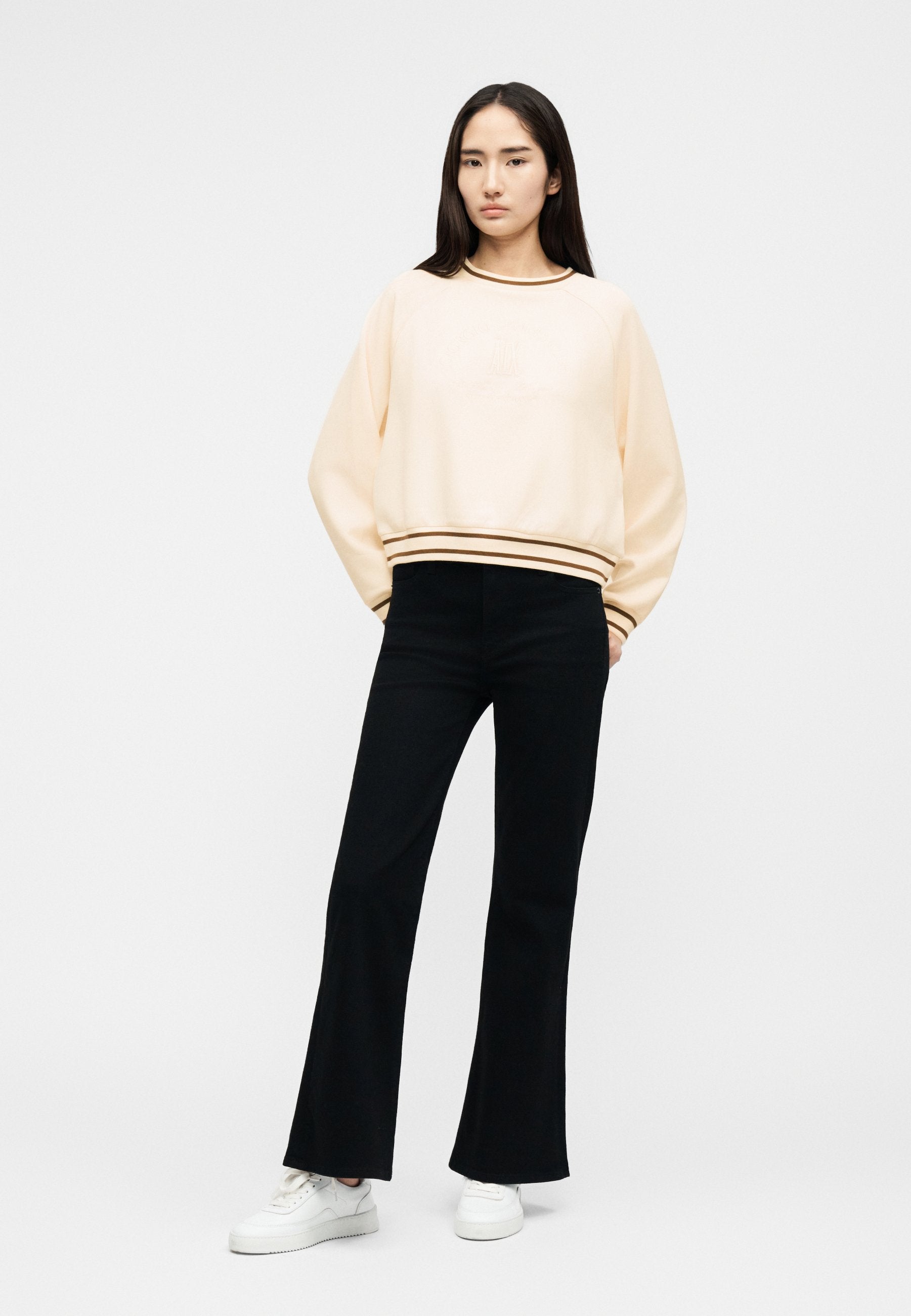 Sweatshirt - off-white