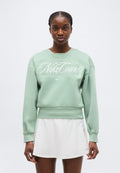 NIKECOURT - Sweatshirt - steam/barely green