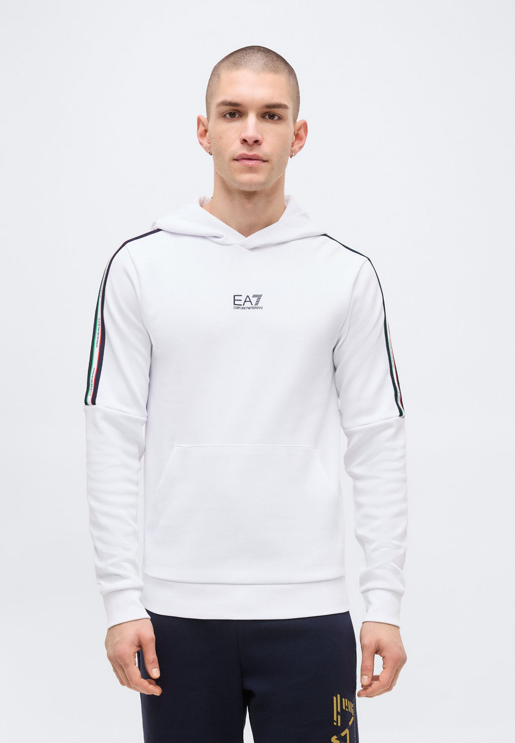 SWEAT À CAPUCHE ITALIAN SPIRIT OVERSIZE - Vêtement équipe nationale - blanc