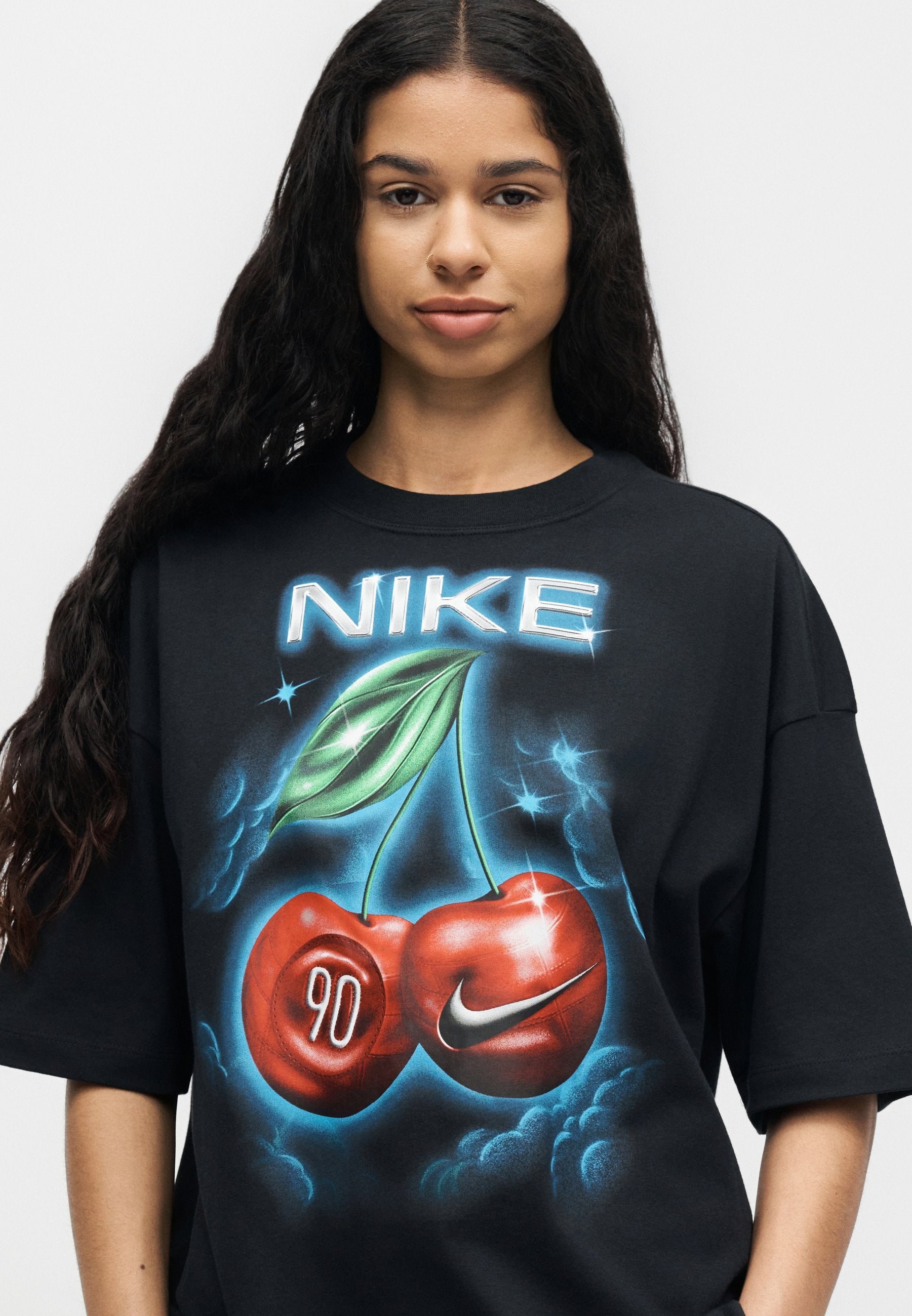CLASSIC TEE - Print T-shirt - black