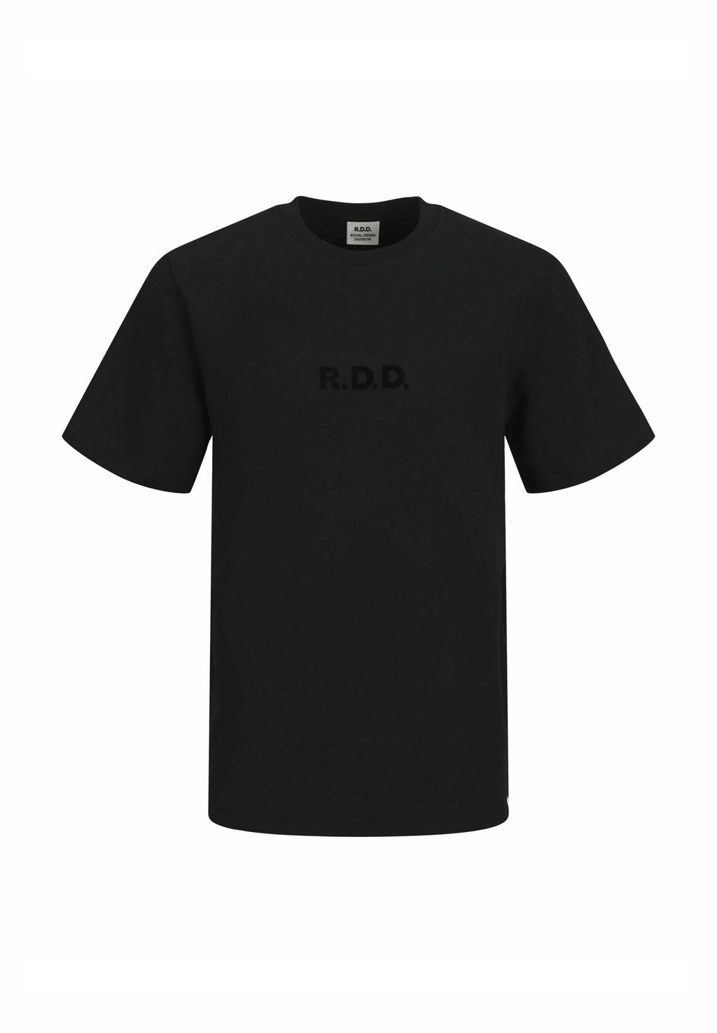 T-SHIRT RDD GEDRUCKT RUNDHALS T-SHIRT - Basic T-shirt - black