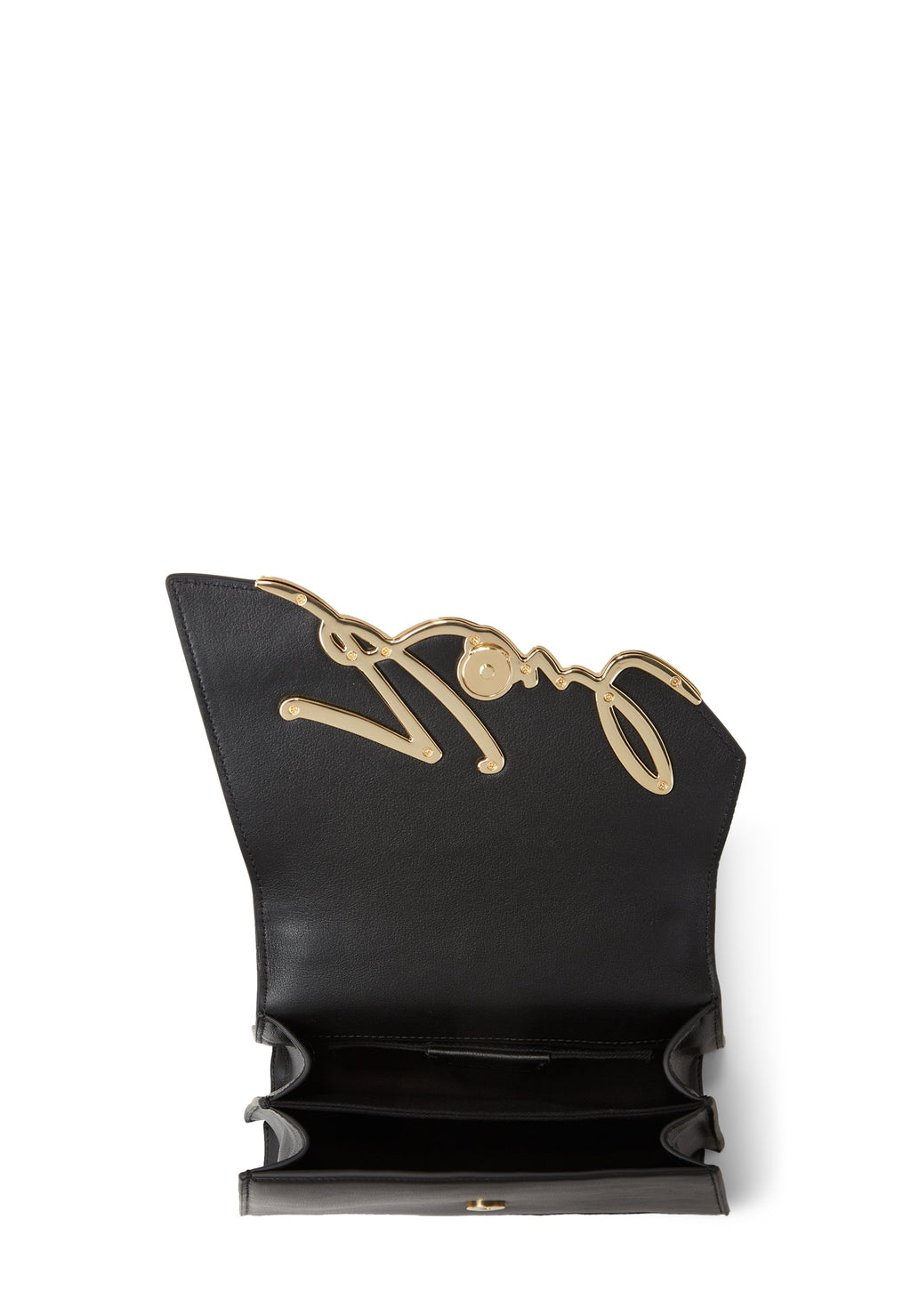 SIGNATURE MEDIUM - Handbag - black gold