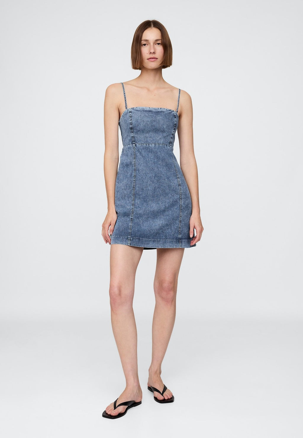 ALINE - Denim dress - light wash