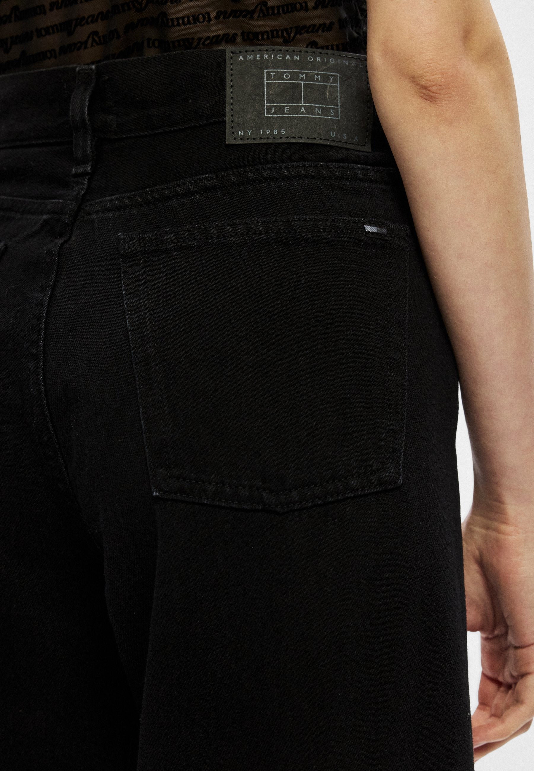 MID RISE LOOSE - Loose Jeans - denim black