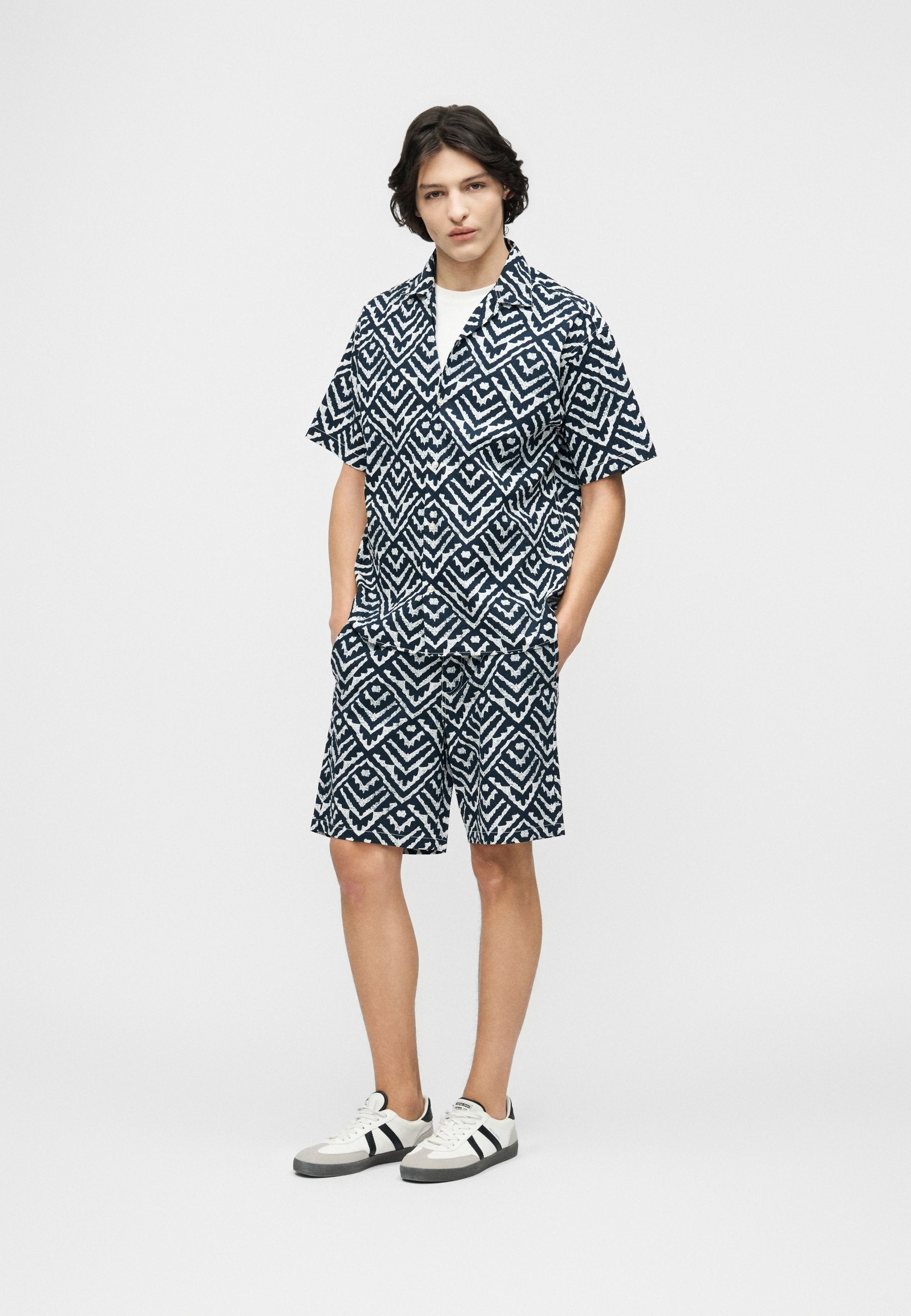 JJMILO SET - Shirt - sky captain
