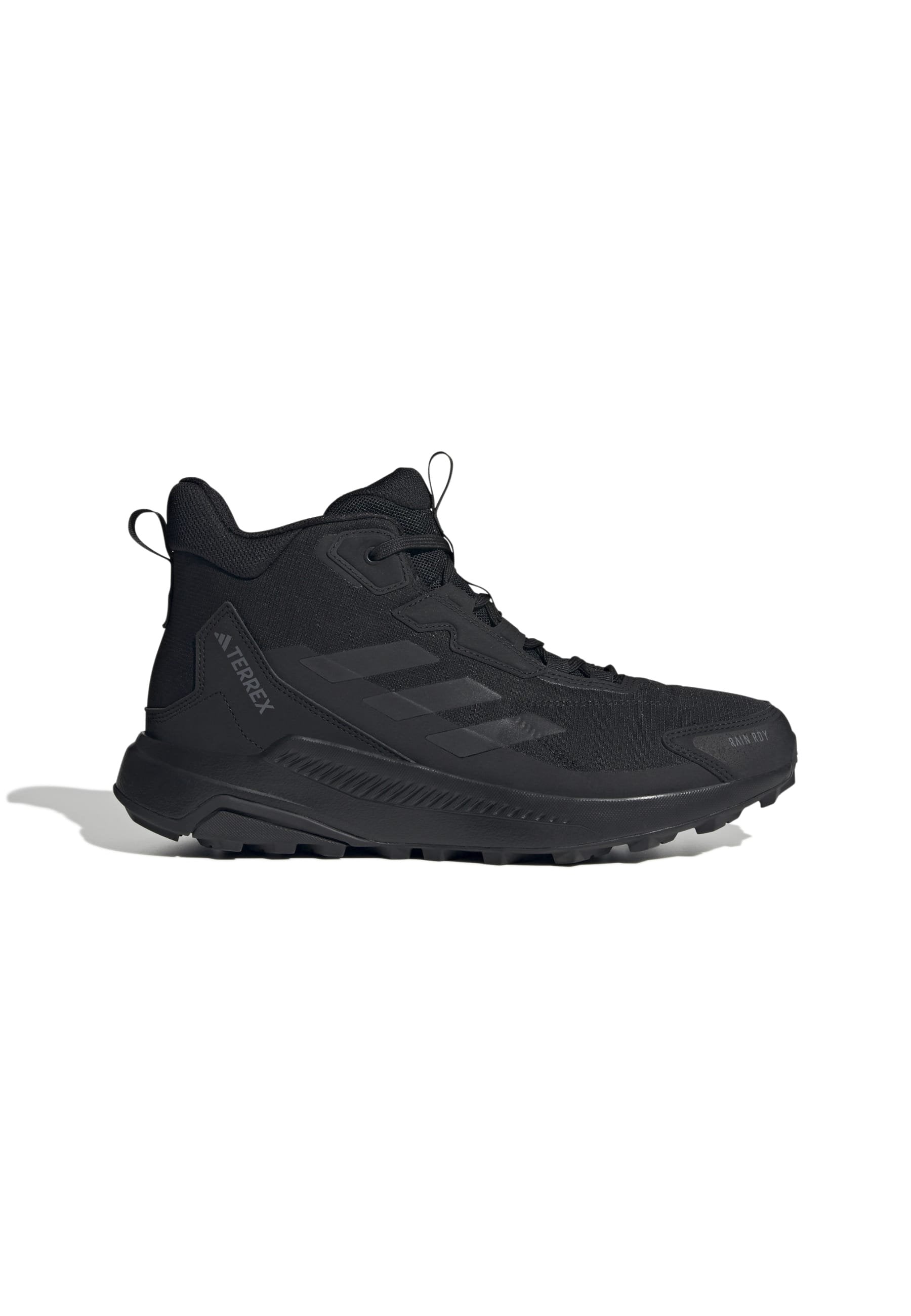 ANYLANDER MID - Hiking shoes - core black core black grey four