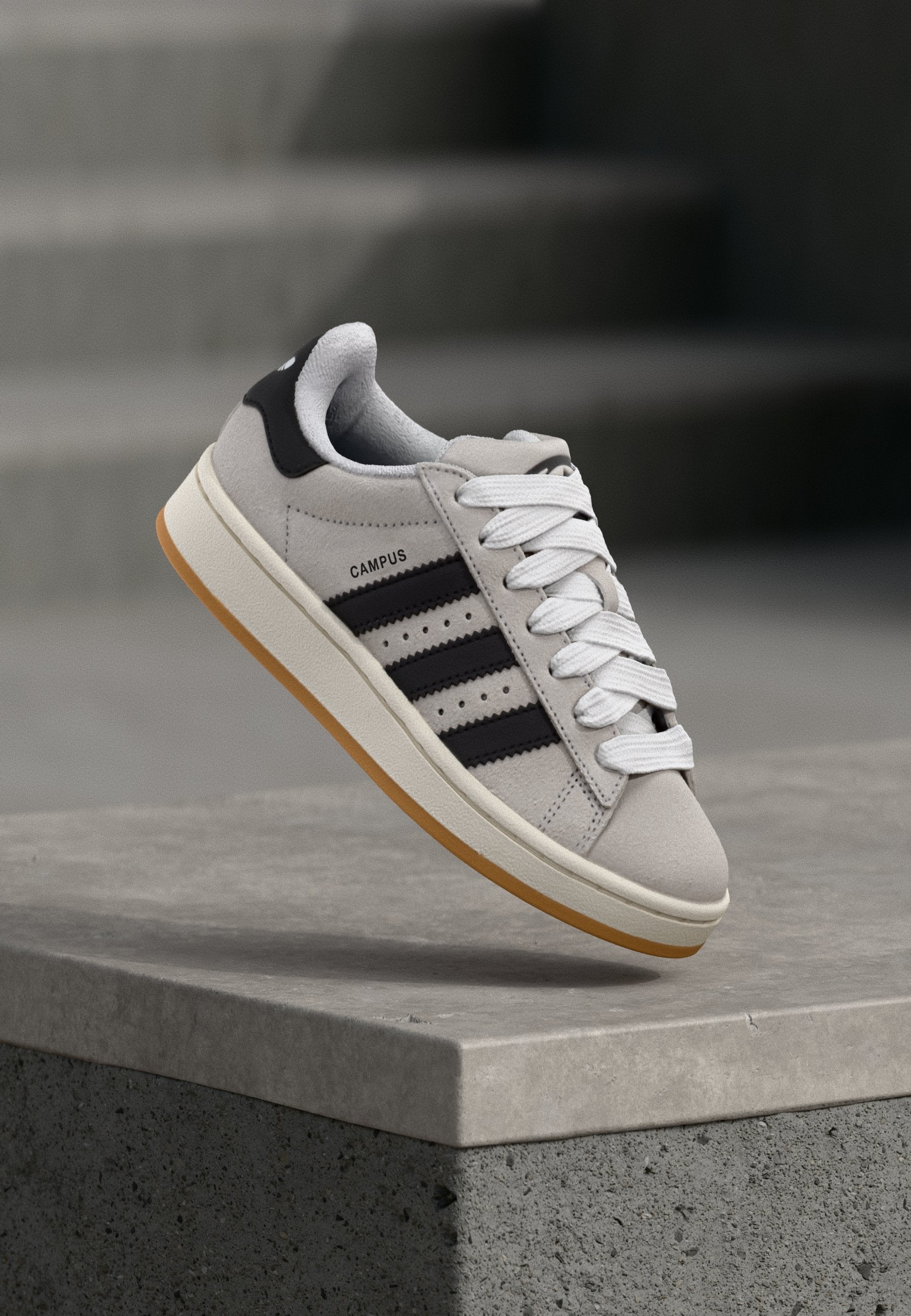 CAMPUS - Trainers - crystal white/core black/off white