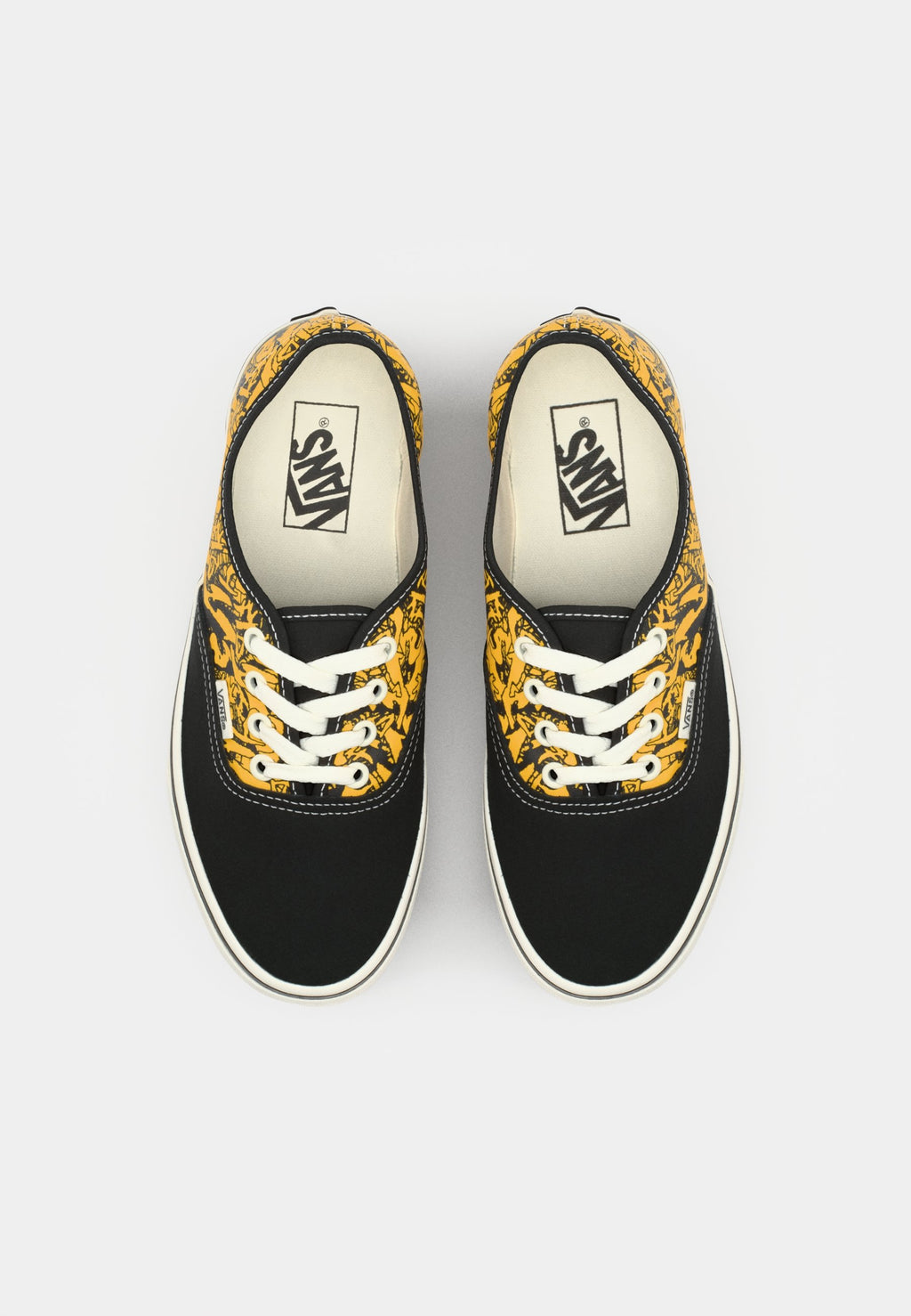 AUTHENTIC UNISEX - Trainers - black/yellow