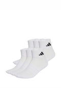 CUSHIONED ESSENTIALS ANKLE UNISEX 6 PACK - Sports socks - white/white/black