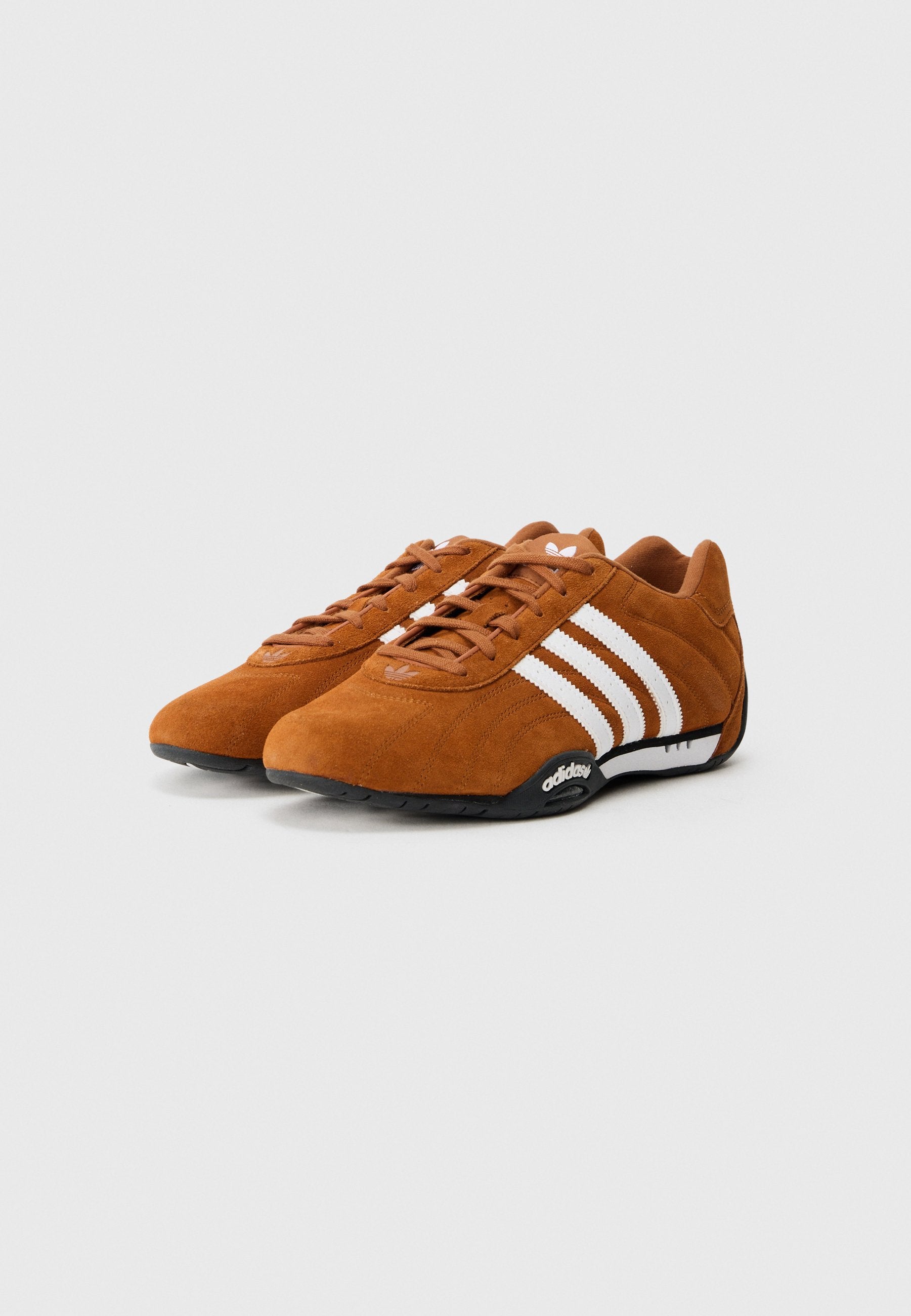 ADIRACER - Baskets - bronze foncé/blanc/noir