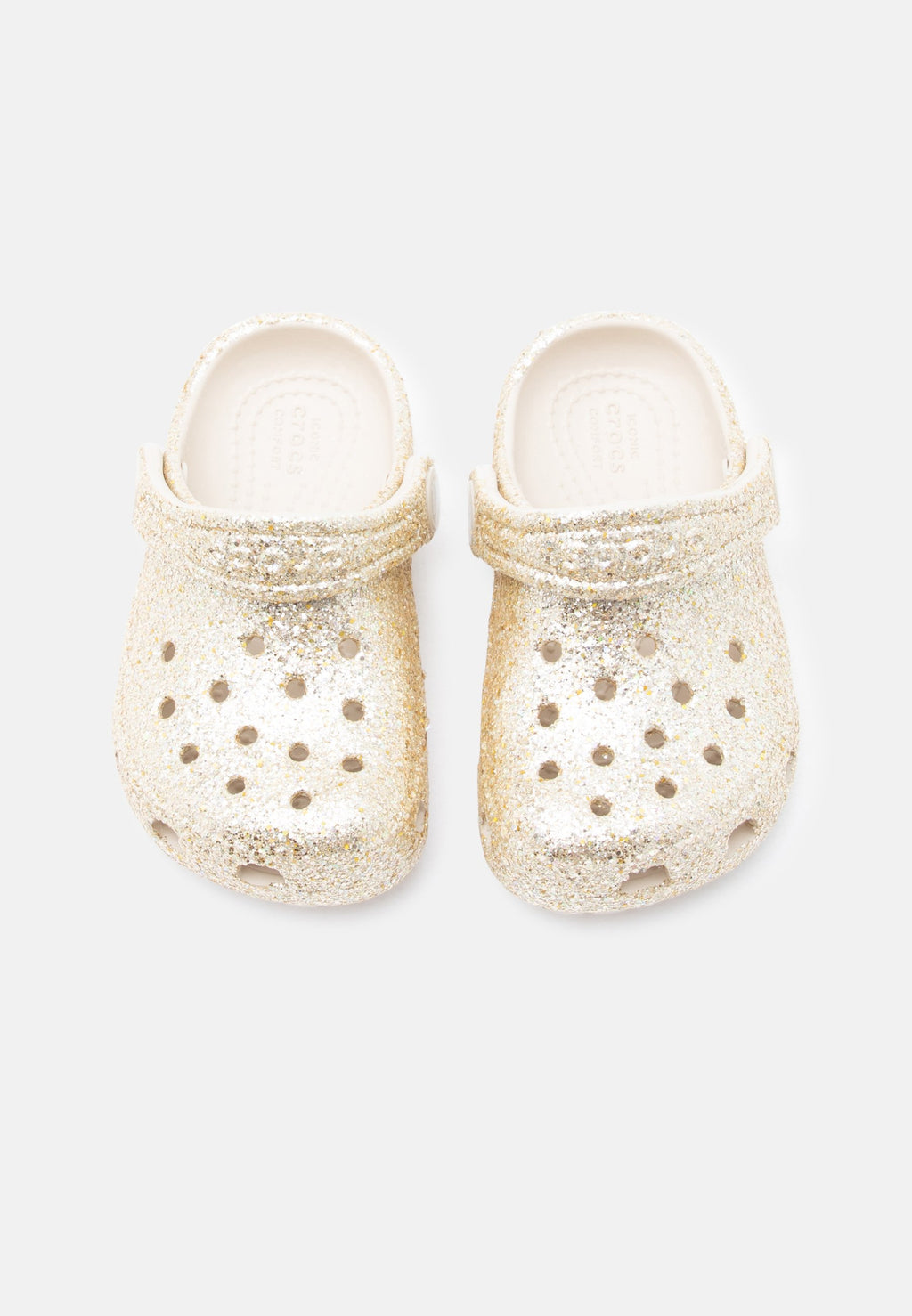 CLASSIC CHUNKY GLITTER - Mules - sandstone