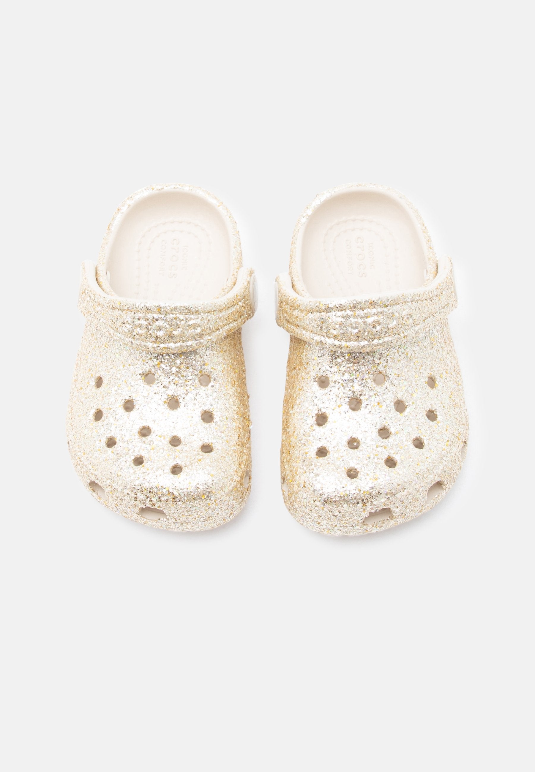 CLASSIC CHUNKY GLITTER - Mules - sandstone