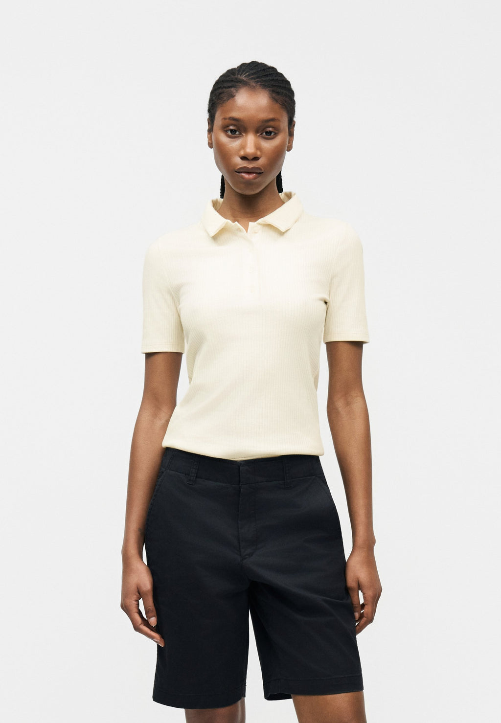 Polo shirt - ivory frost