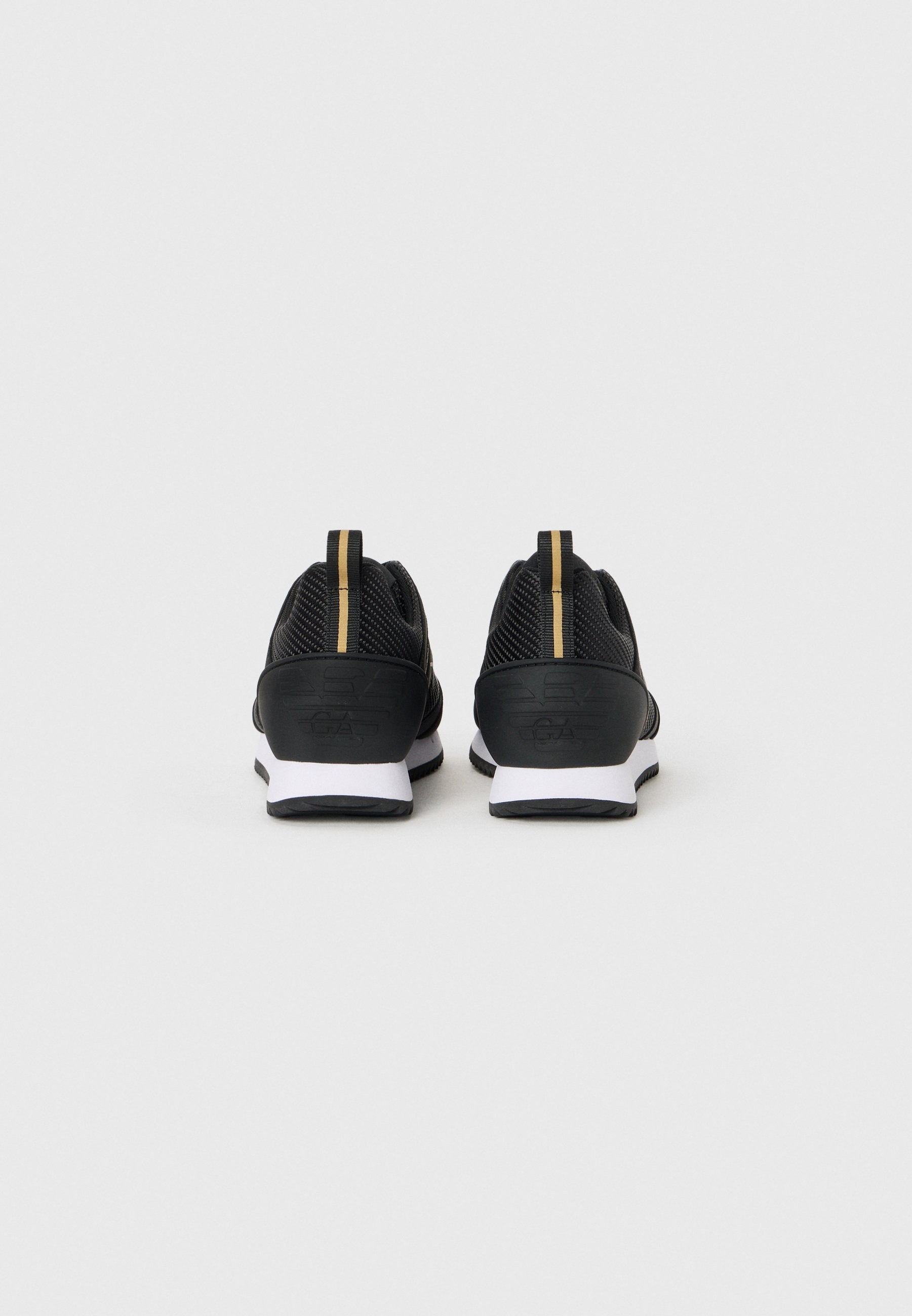 UNISEX - Trainers - black/gold-coloured/white