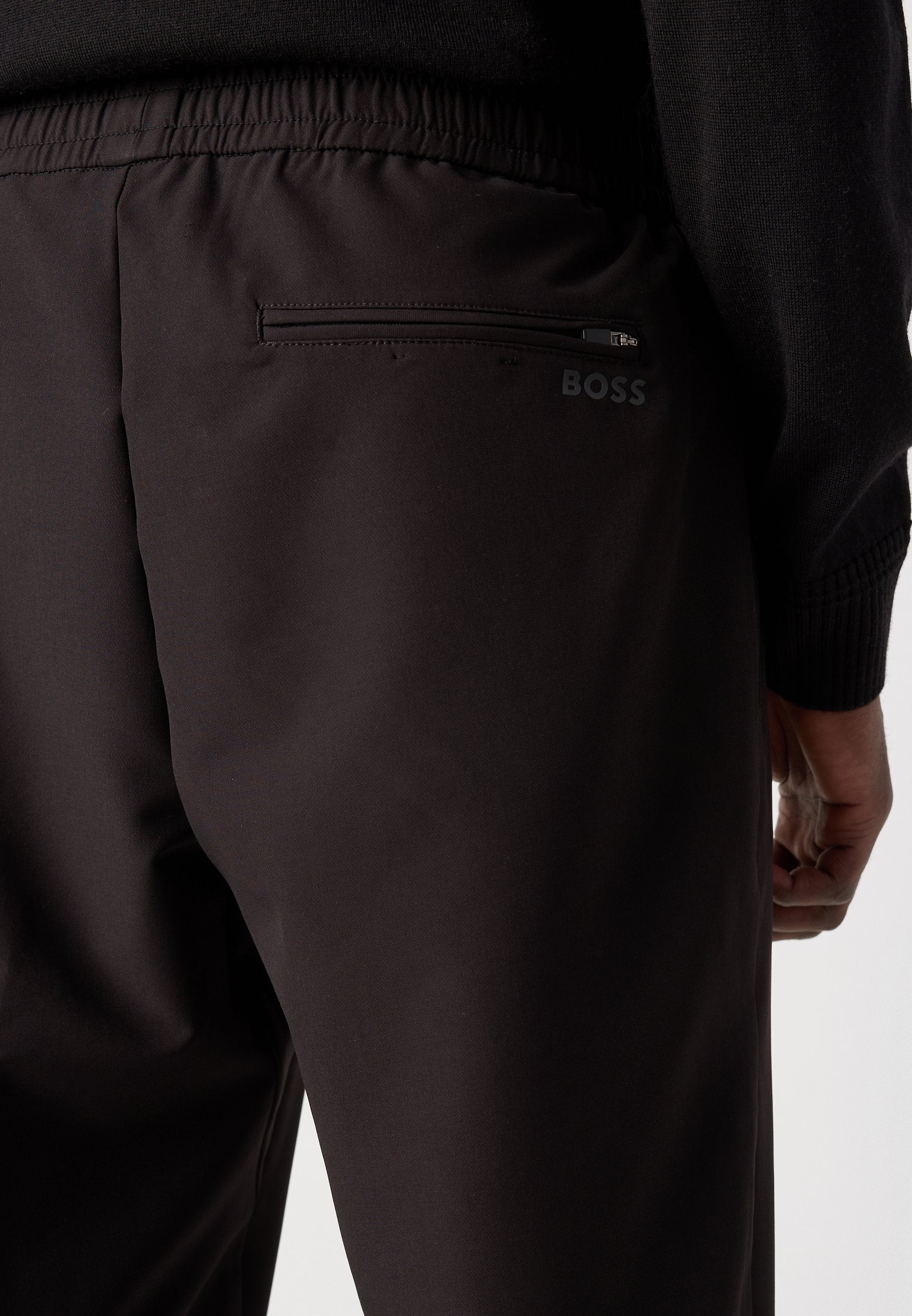 T_FLEX - Trousers - black