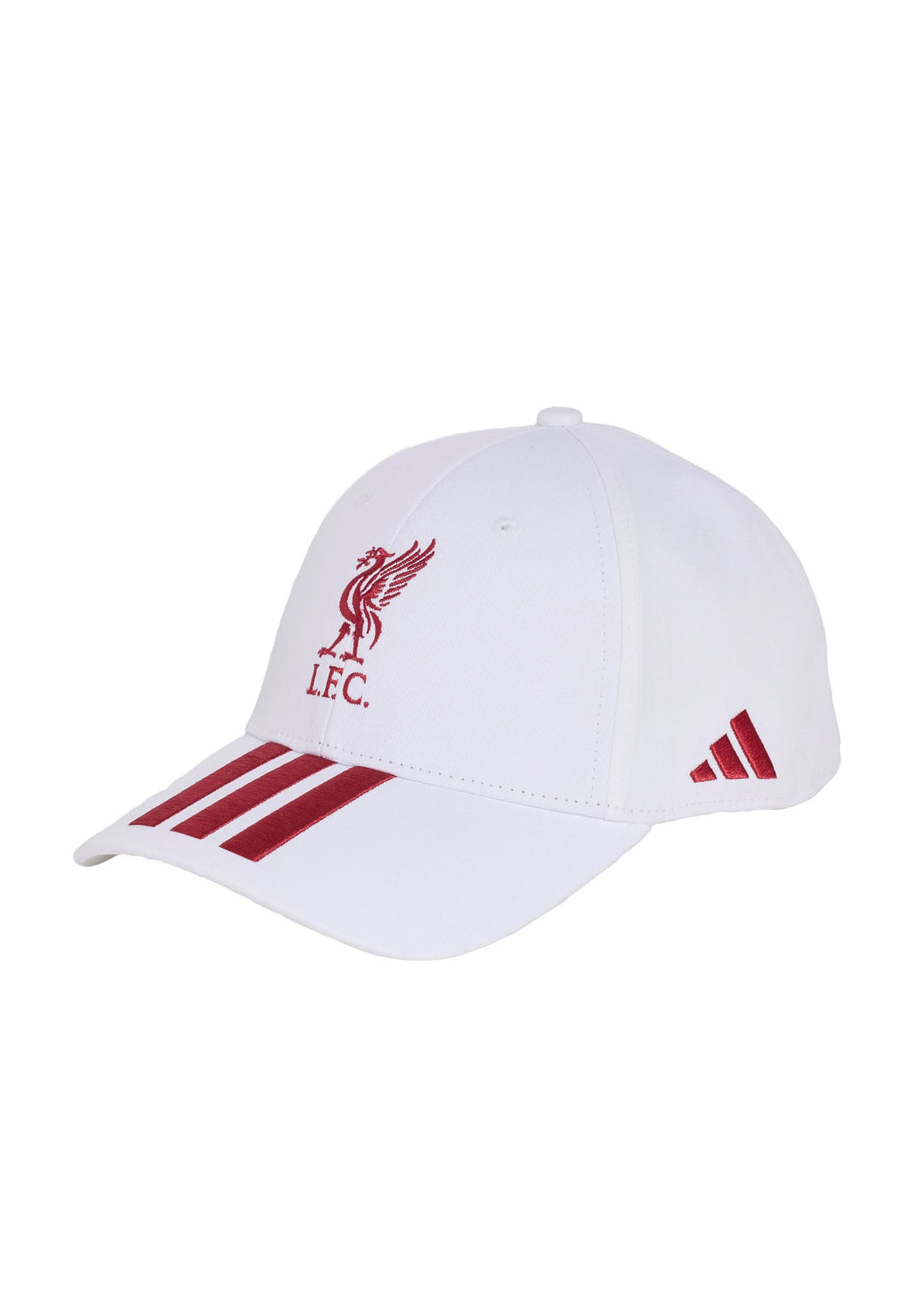 LIVERPOOL FC BASEBALL CAP UNISEX - Club wear - white   active maroon