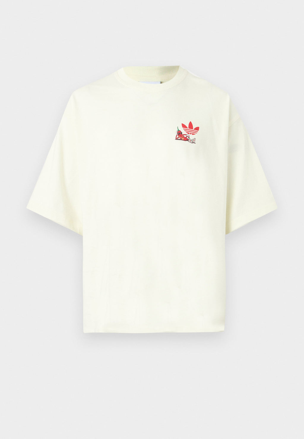 NEW CHILI UNISEX - Print T-shirt - off-white
