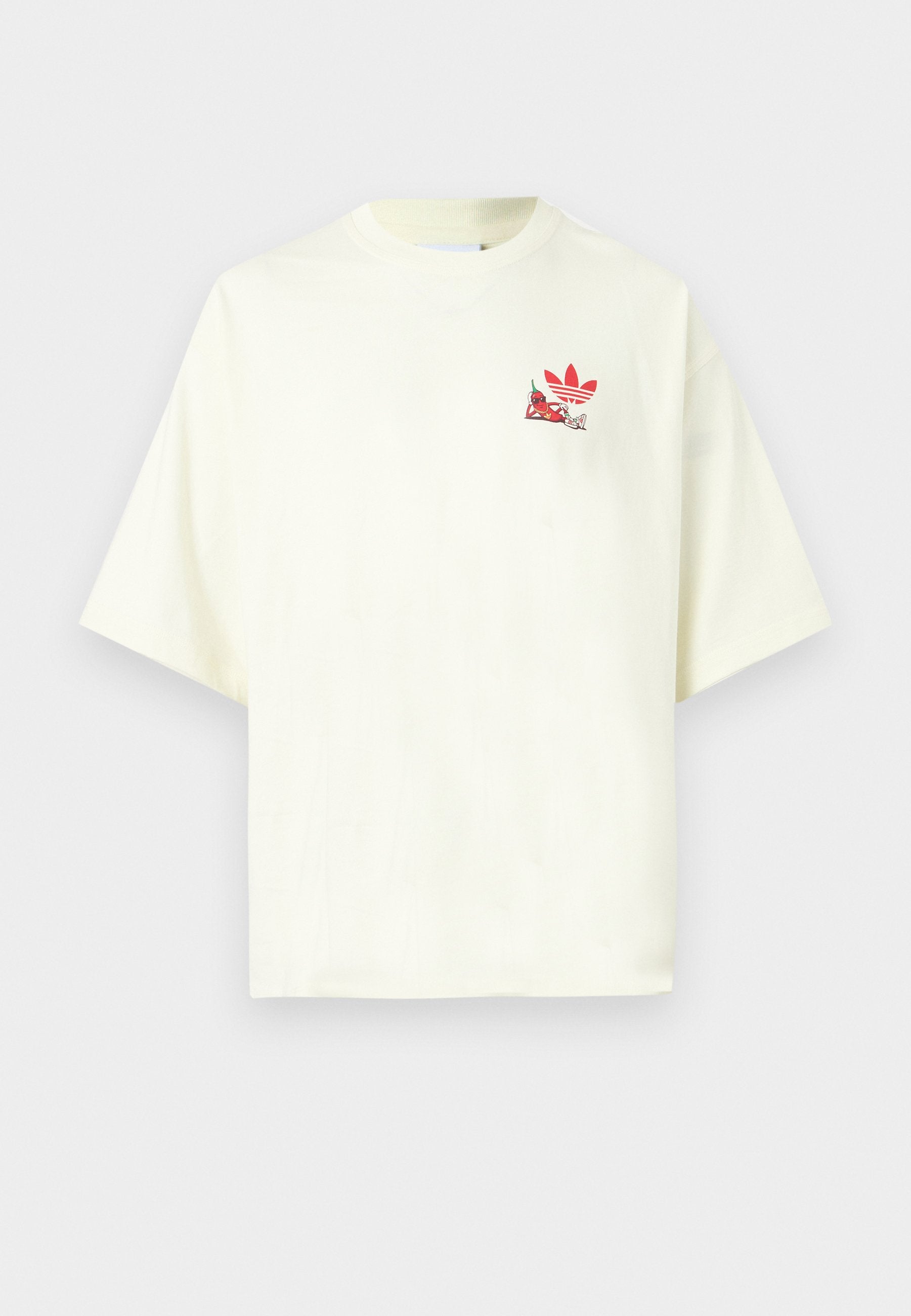 NEW CHILI UNISEX - Print T-shirt - off-white