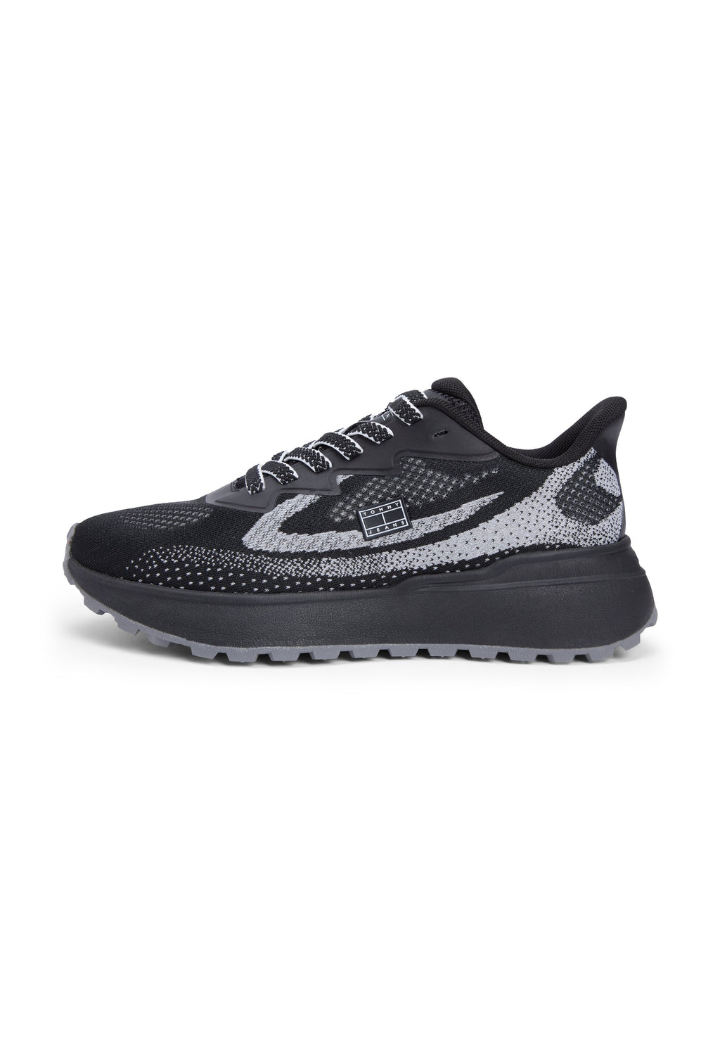 MESH JACQUARD CLEAT  - Trainers - black/ecru