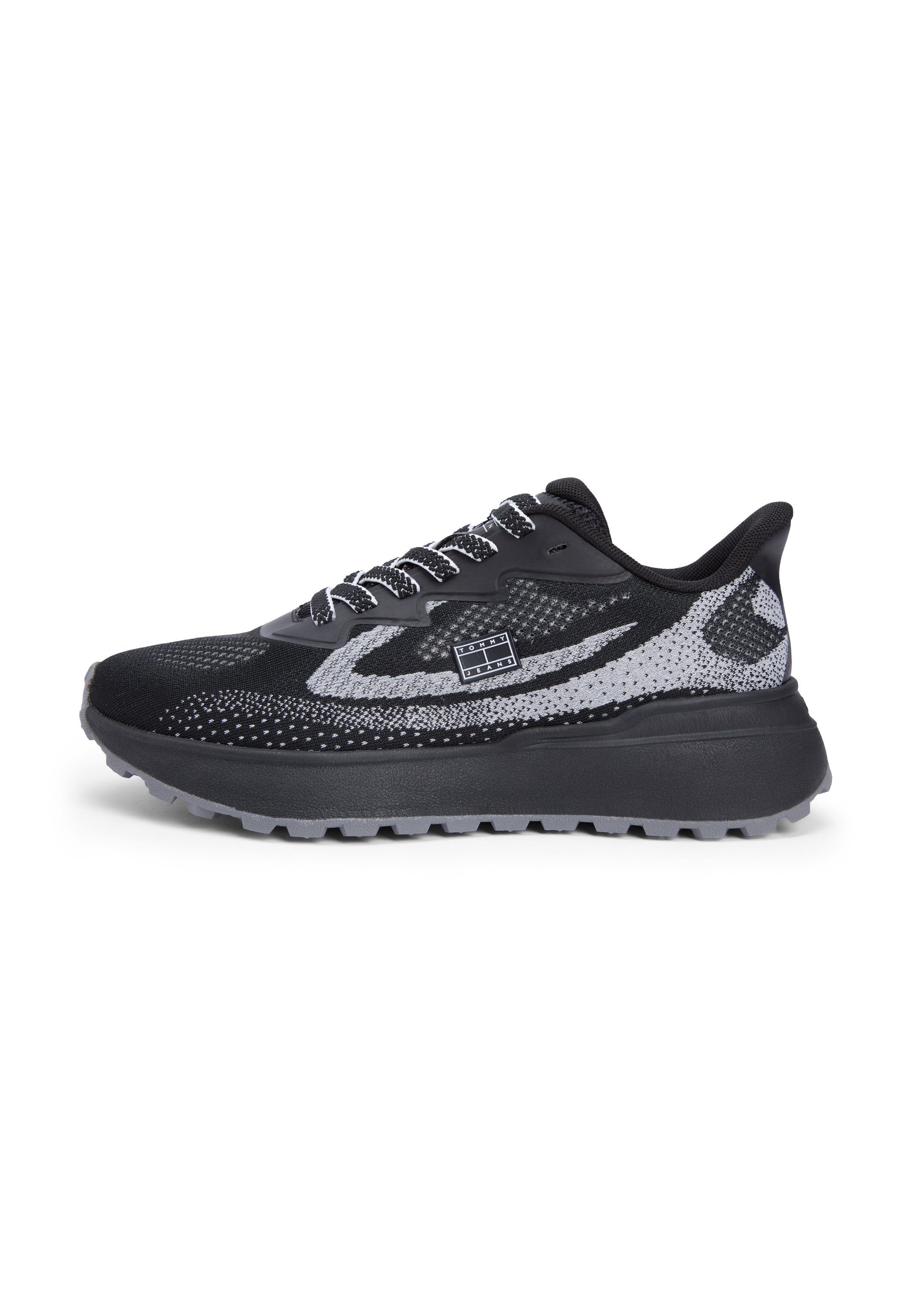 MESH JACQUARD CLEAT  - Trainers - black/ecru