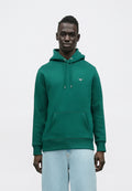 Hoodie - deep forest green
