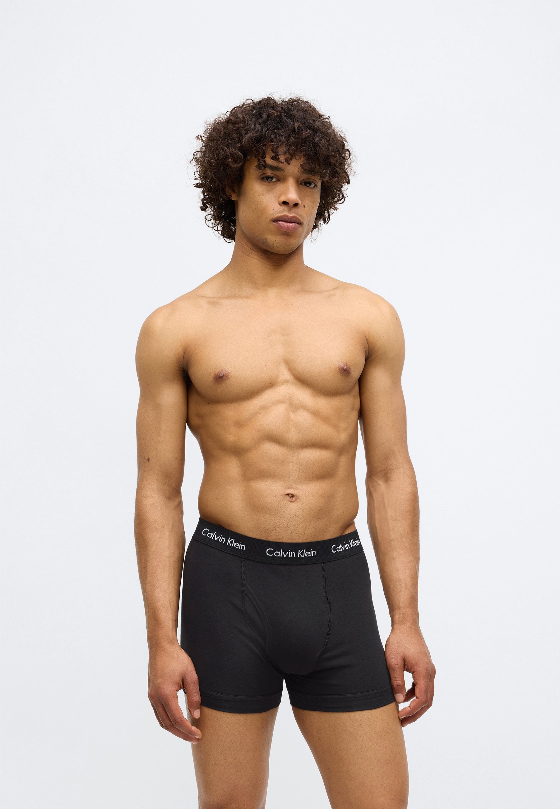 CALEÇONS COURTS 7 PACK COTON STRETCH - Caleçons courts - noir