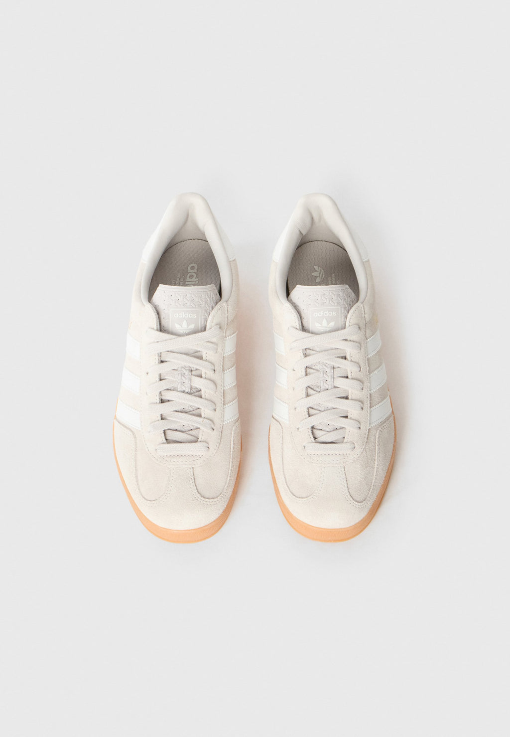 GAZELLE INDOOR UNISEX - Trainers - chalk pearl/core white/gum
