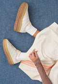 GAZELLE BOLD W - Trainers - grey/cream white