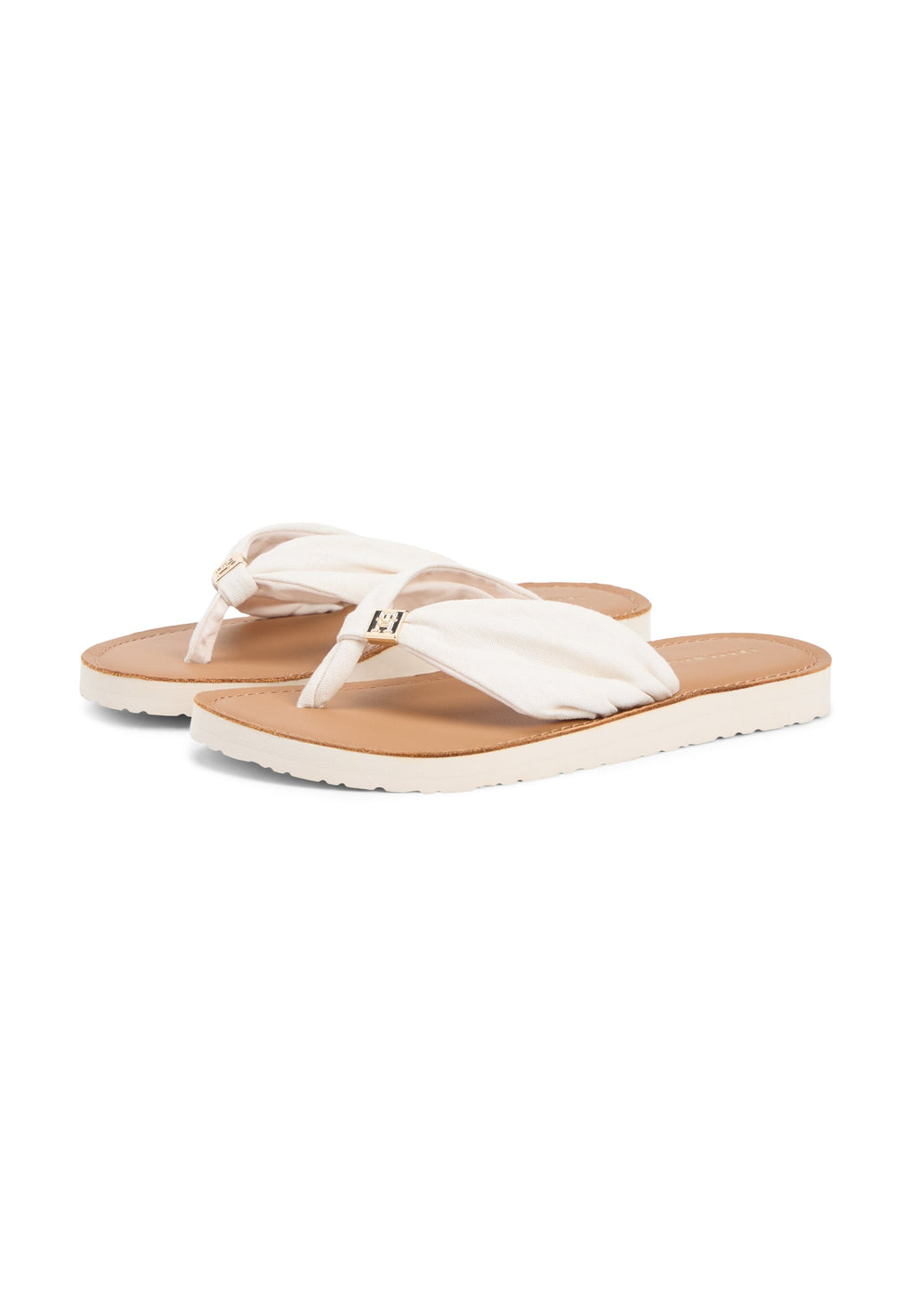 SUMMER - T-bar sandals - soft cream