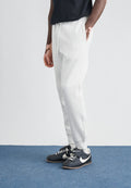 Tracksuit bottoms - birch heather/white